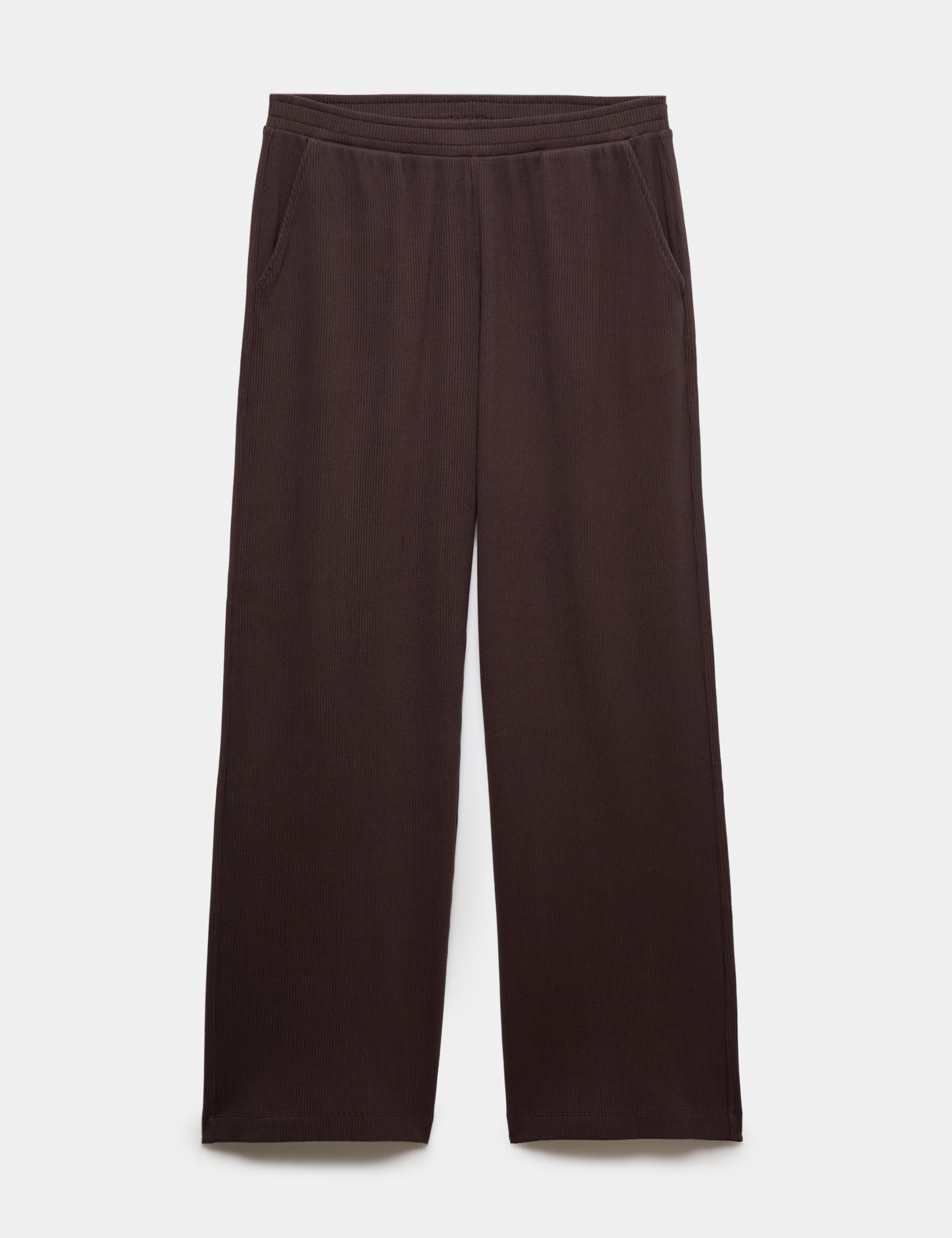 Cotton Rich Ribbed Lounge Pyjama Bottoms 2 of 4