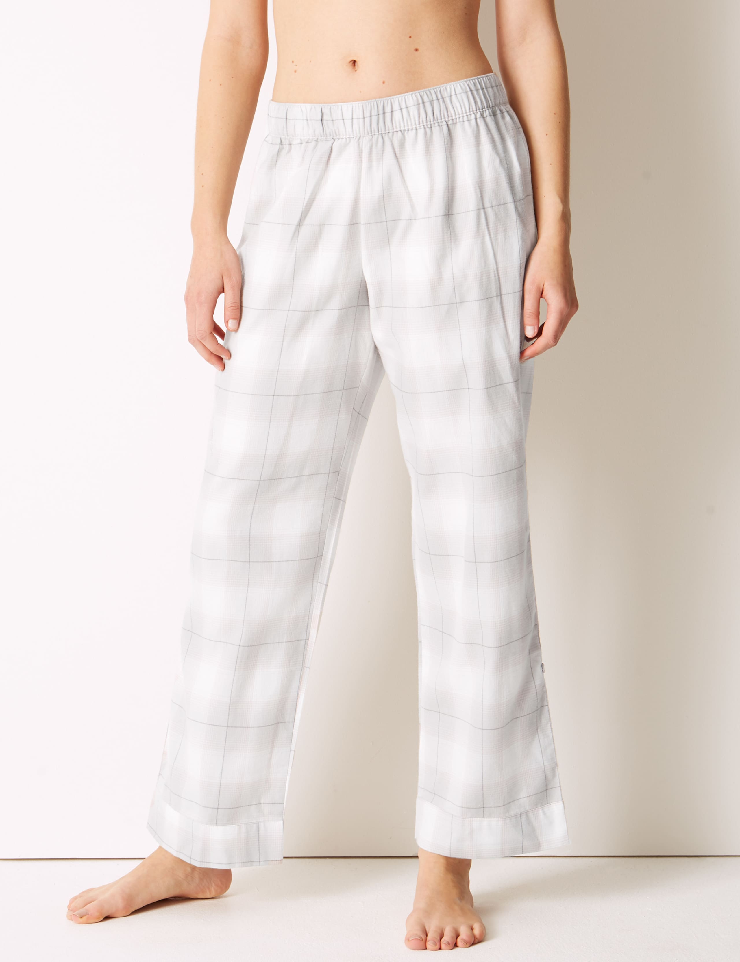 Checked Long Sleeve Pyjama Set 3 of 6