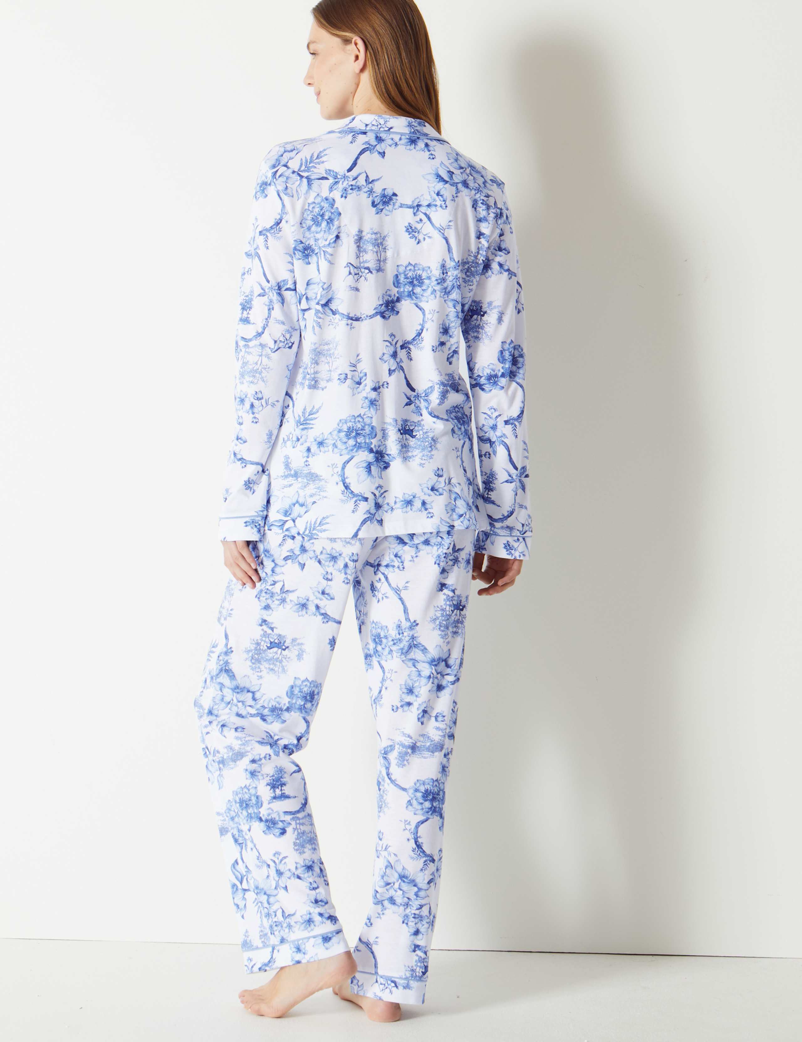 Cool Comfort™ Cotton Modal Floral Pyjama Set 2 of 4