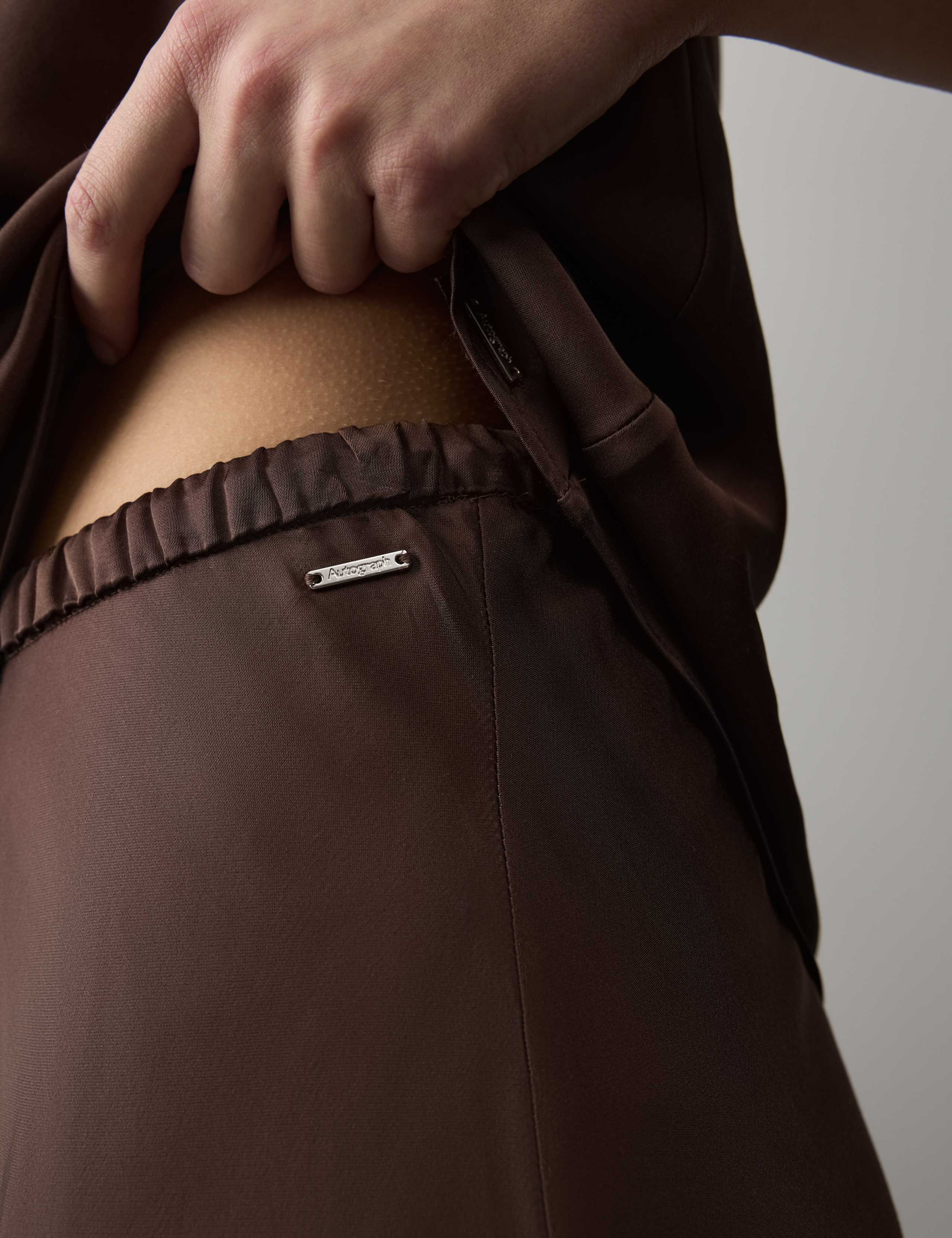 Satin Pyjama Shorts 3 of 4