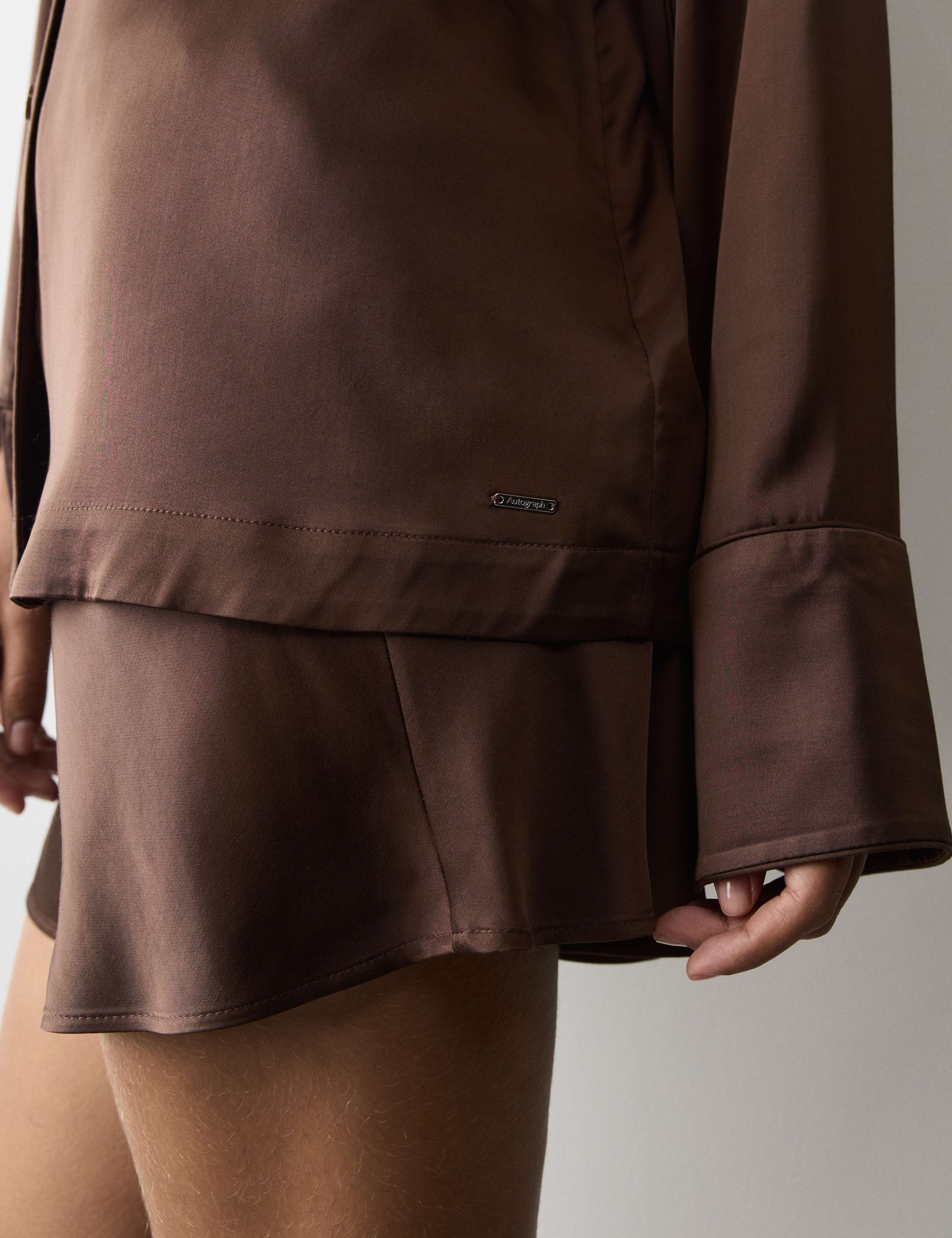 Satin Revere Pyjama Top 5 of 7
