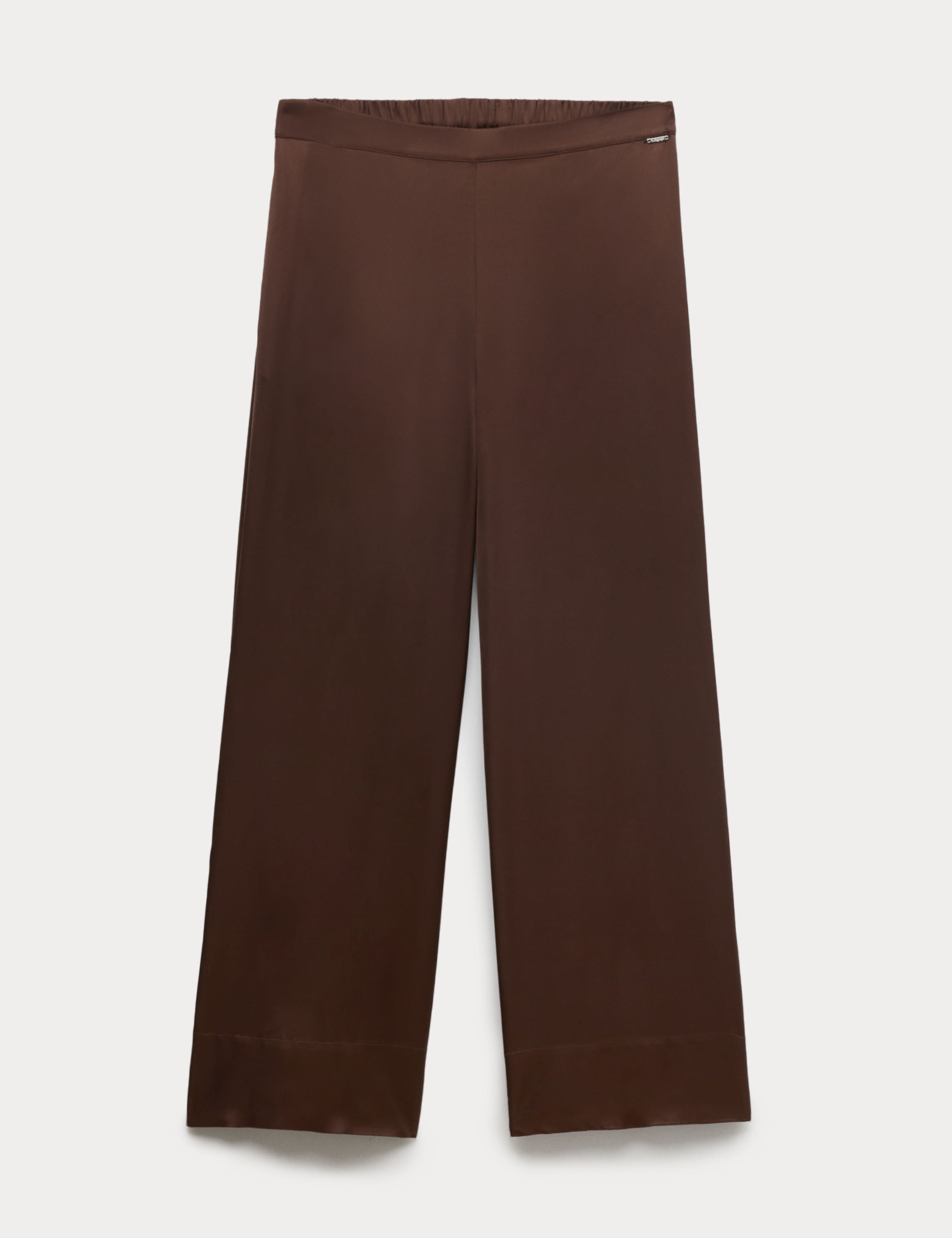 Satin Wide Leg Pyjama Bottoms 2 of 4