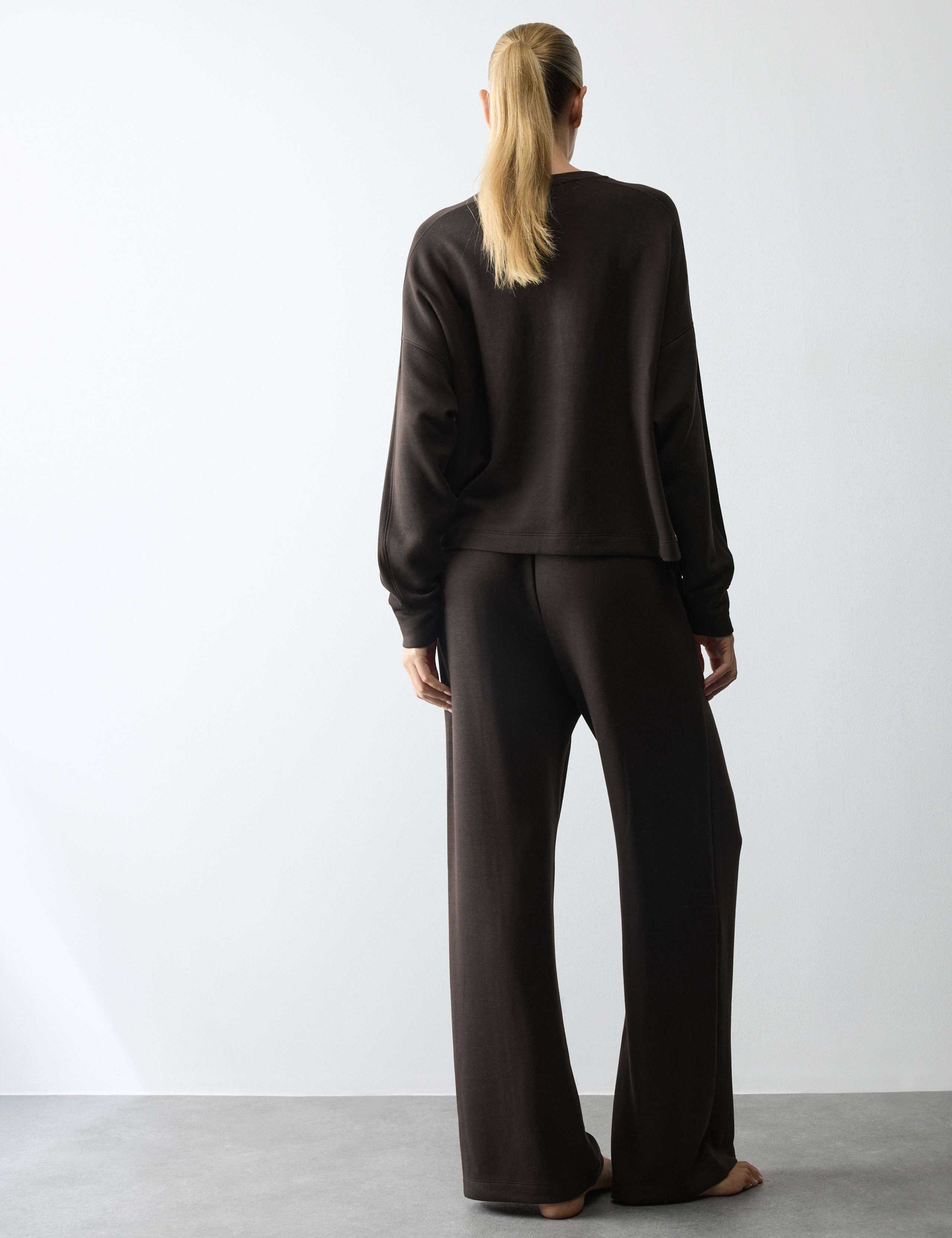 Scuba Wide Leg Lounge Pants 4 of 5