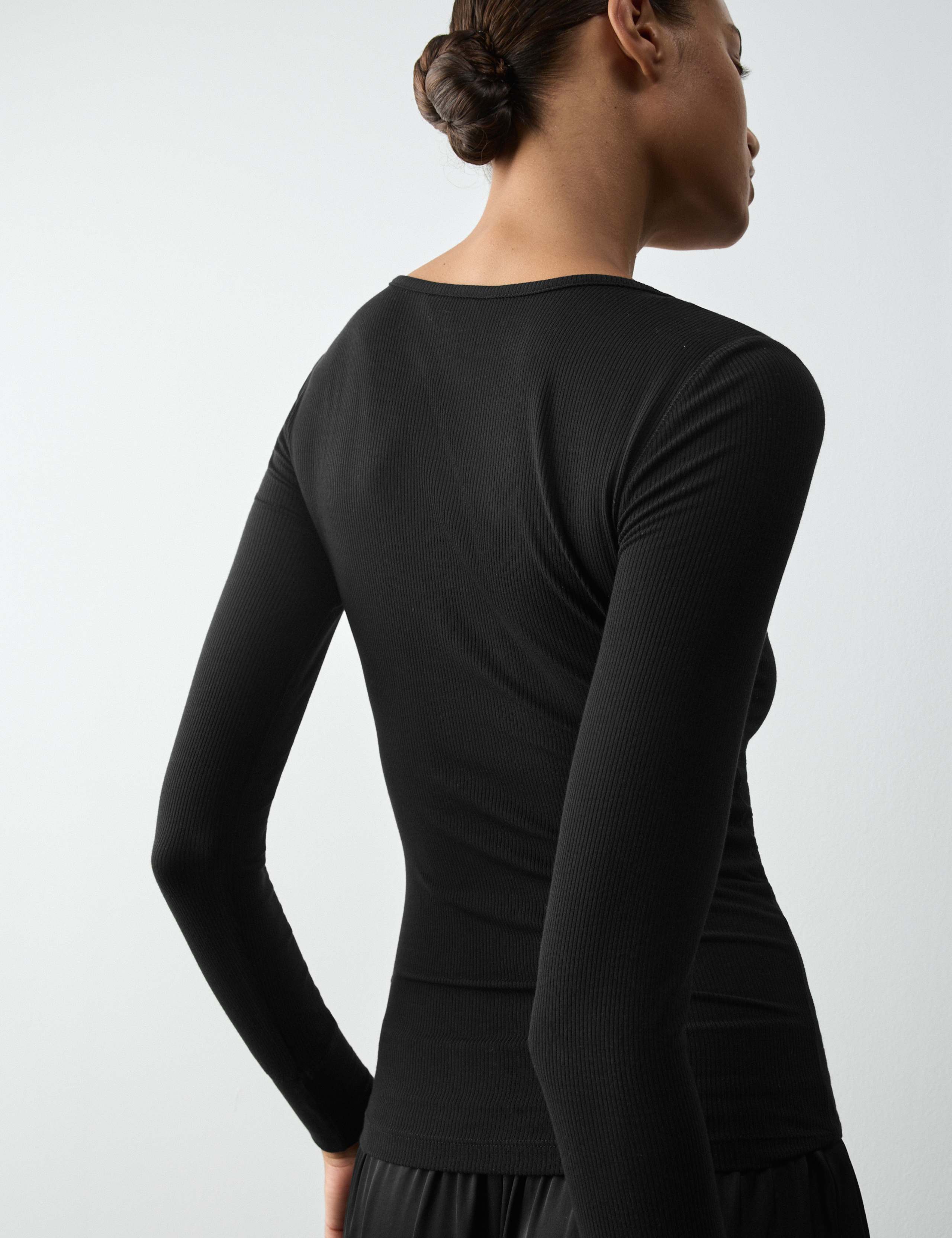 Modal Henley Pyjama Top 4 of 5