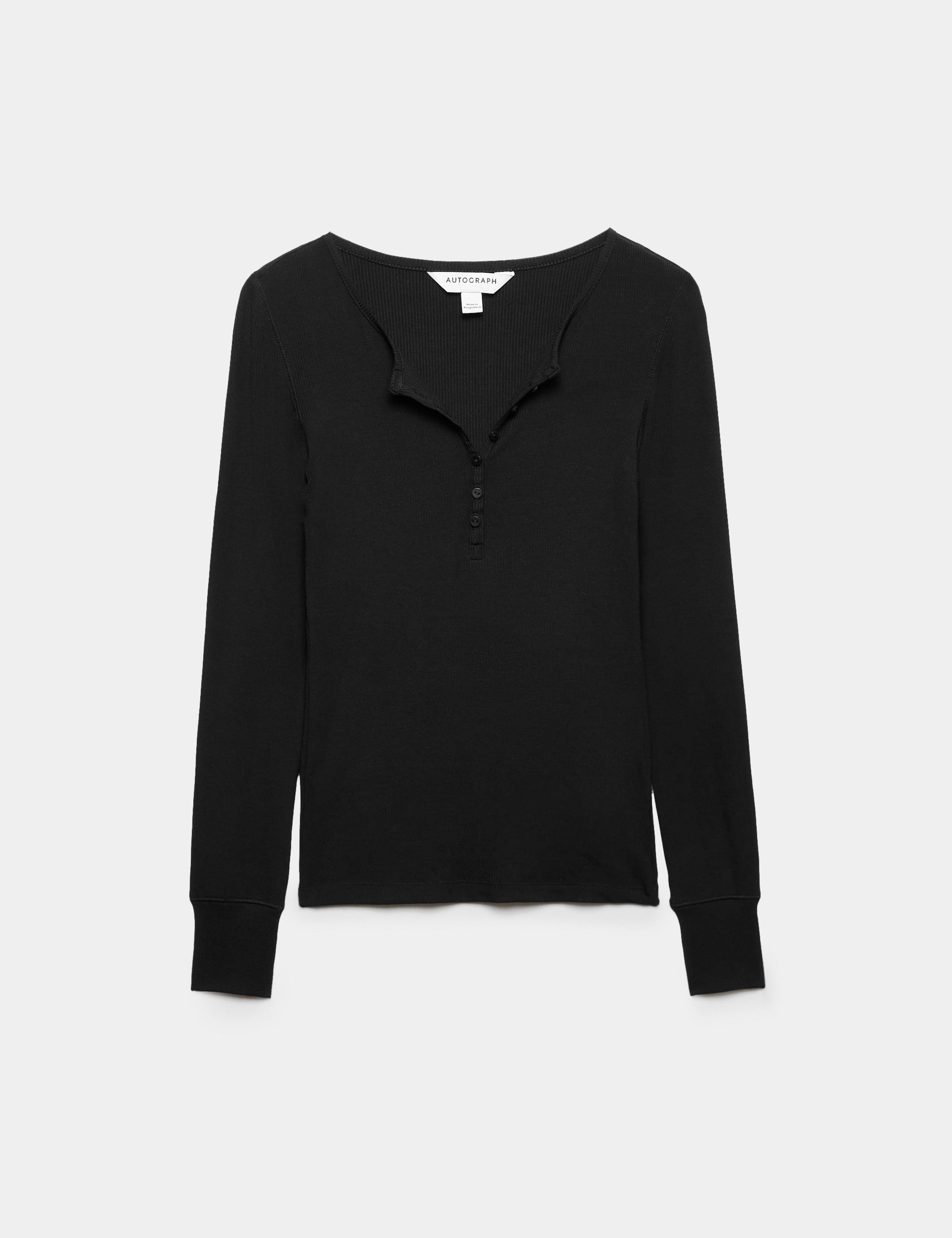 Modal Henley Pyjama Top 2 of 5