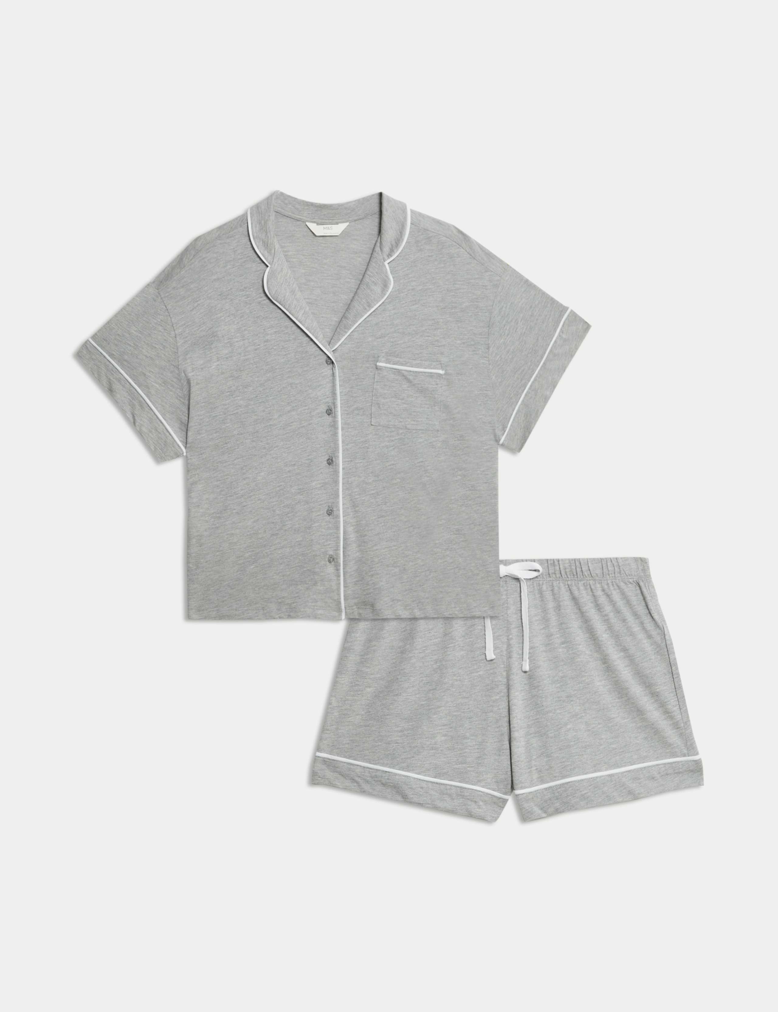 Cotton Modal Revere Shortie Set 2 of 5