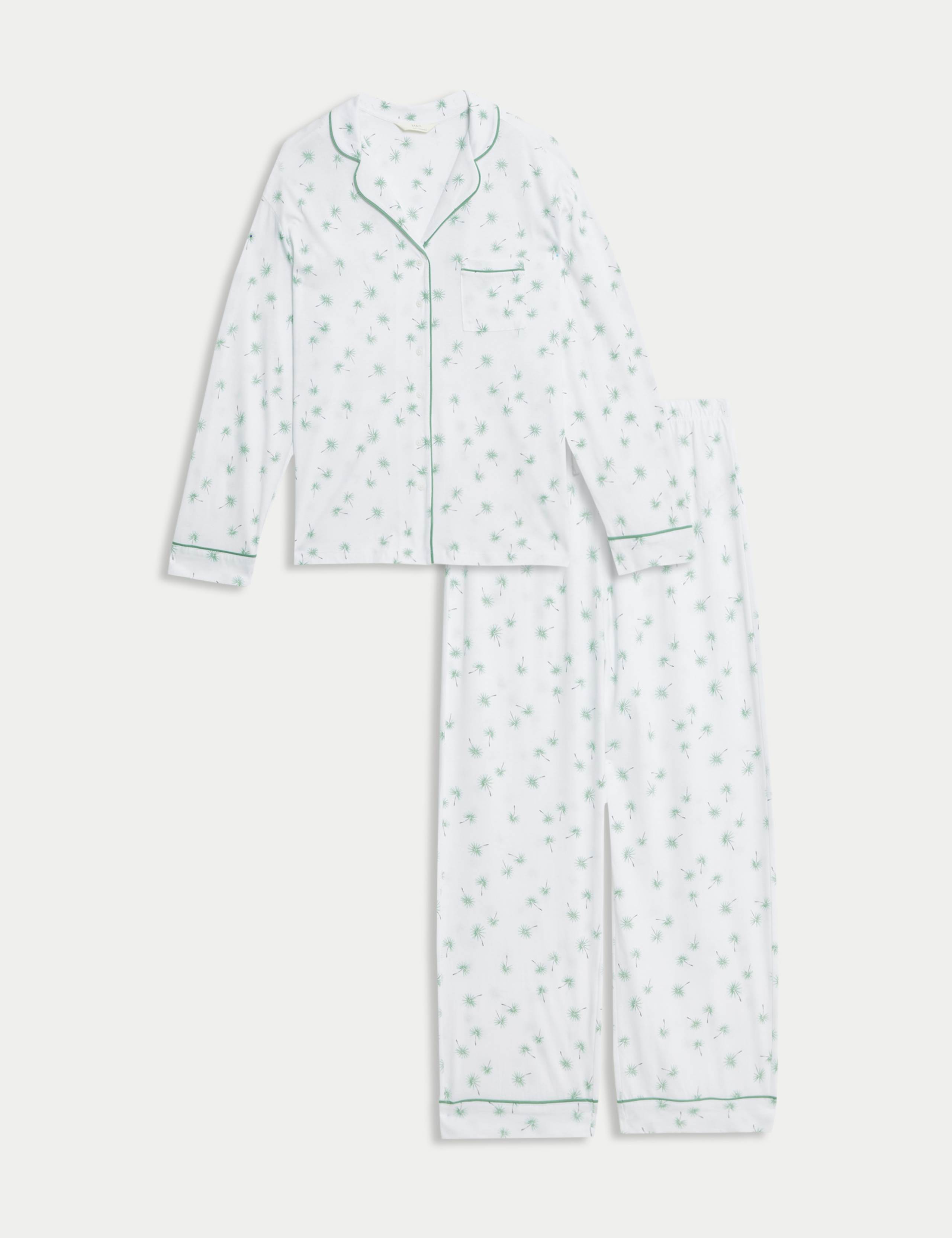 Cotton Modal Printed Pyjama Set 2 of 5