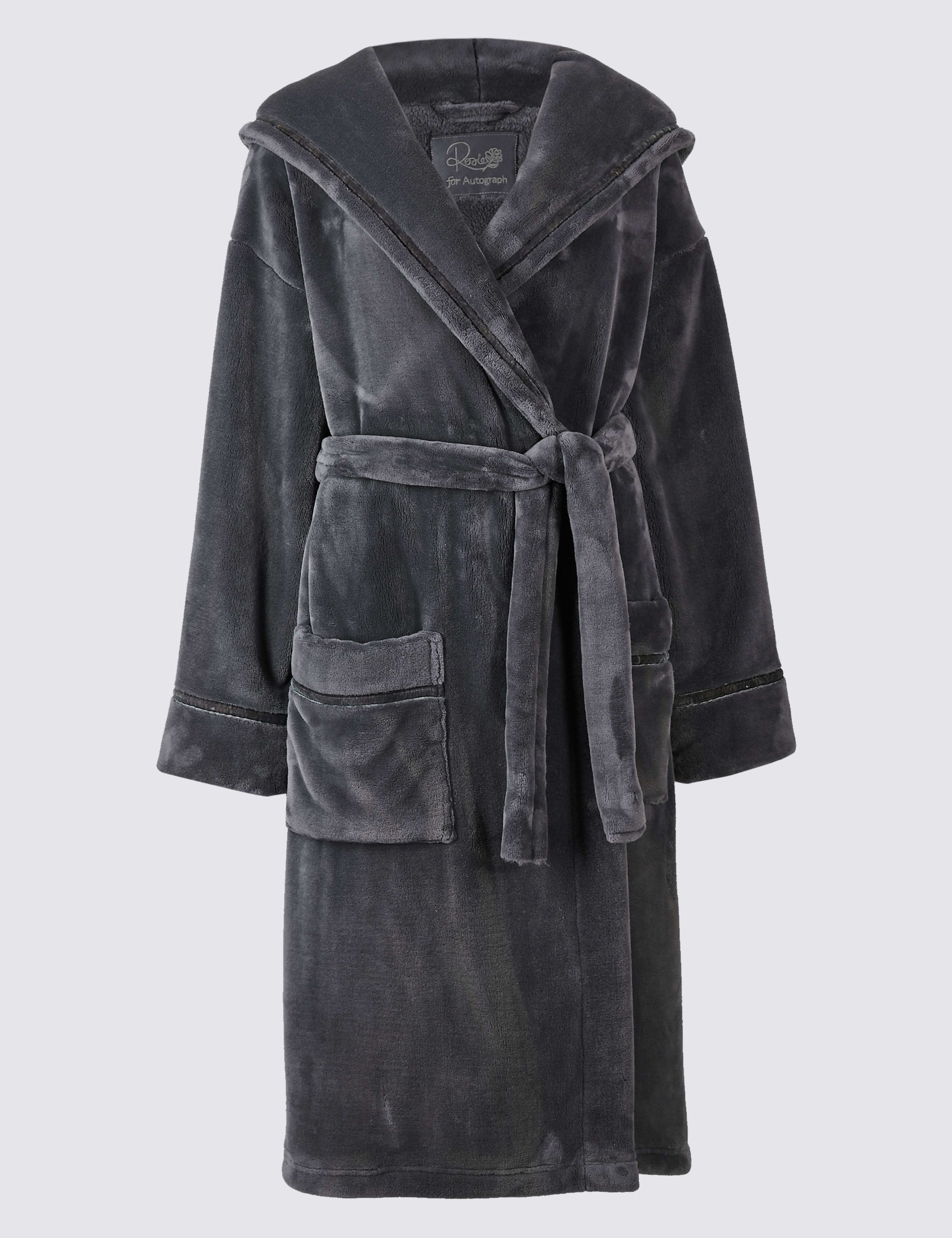 Tie Front Shimmer Dressing Gown 2 of 6