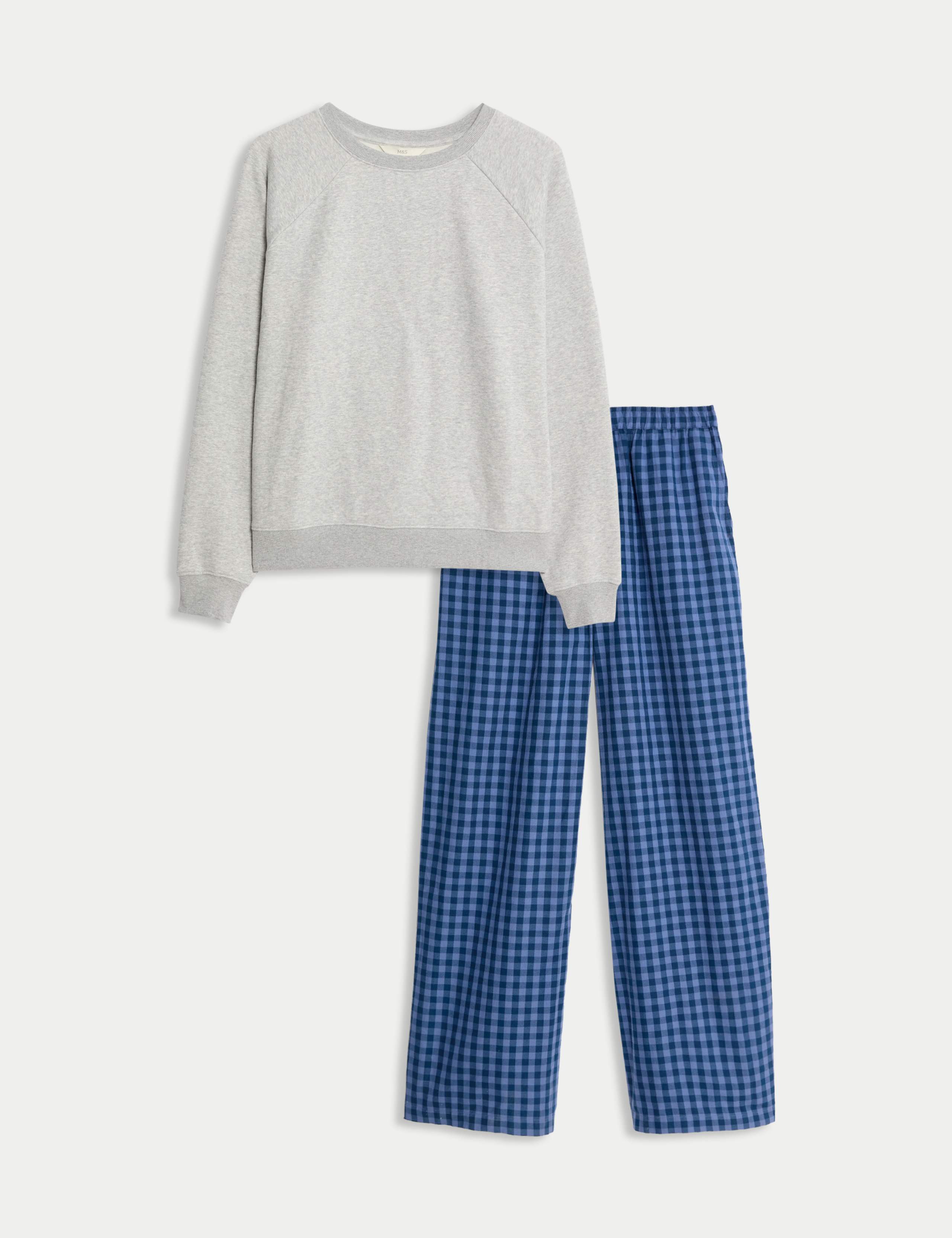 Supersoft Sweatshirt and Devon Check PJ 2 of 5