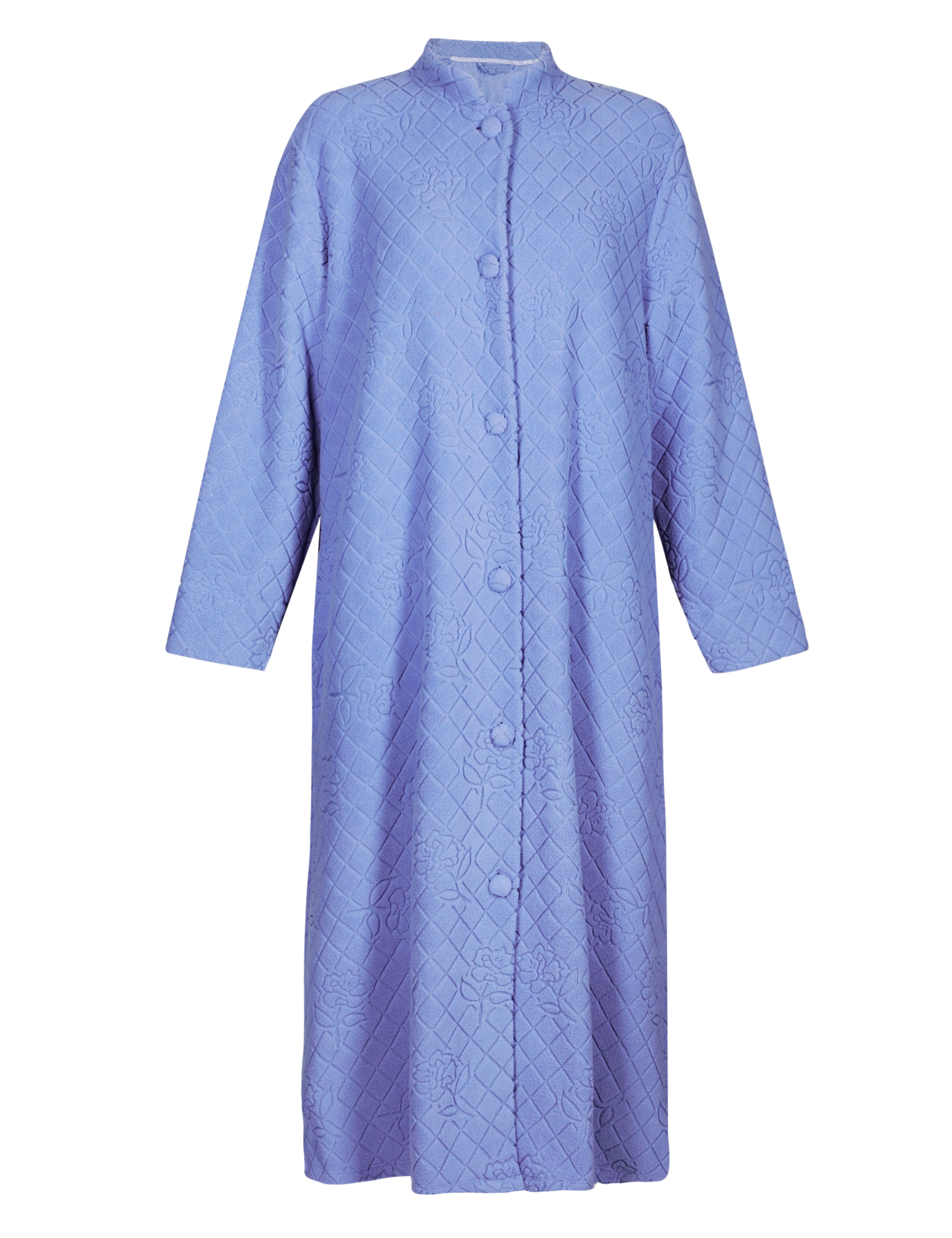 Jacquard Floral & Quilted Dressing Gown 2 of 6