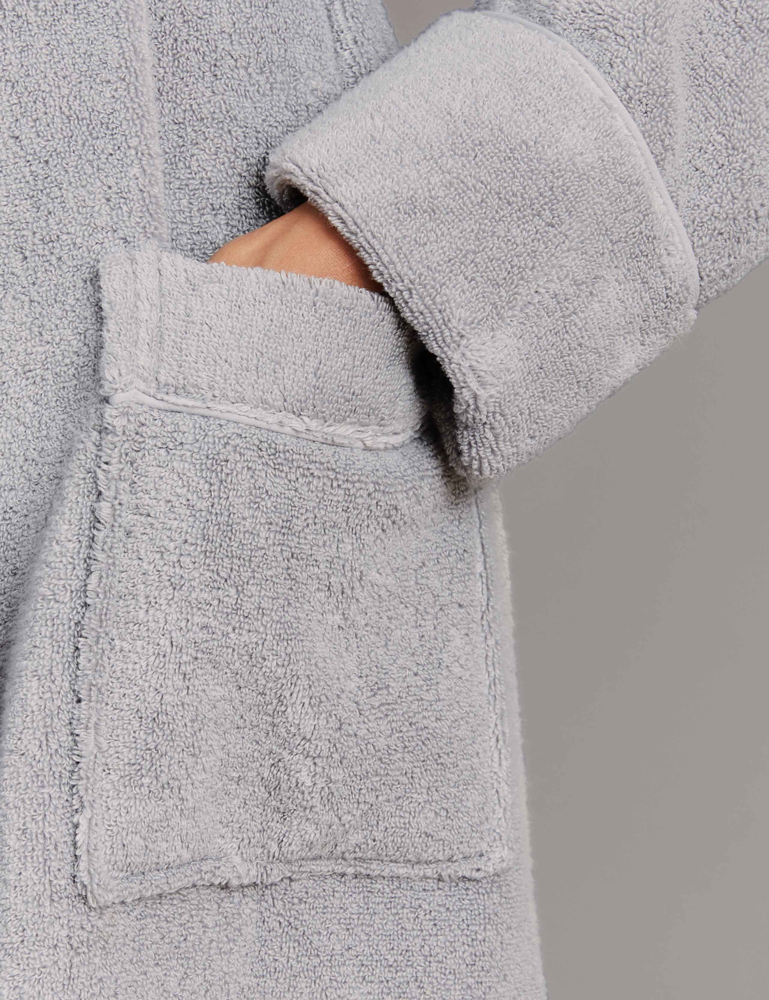 Pure Cotton Towelling Dressing Gown 5 of 7