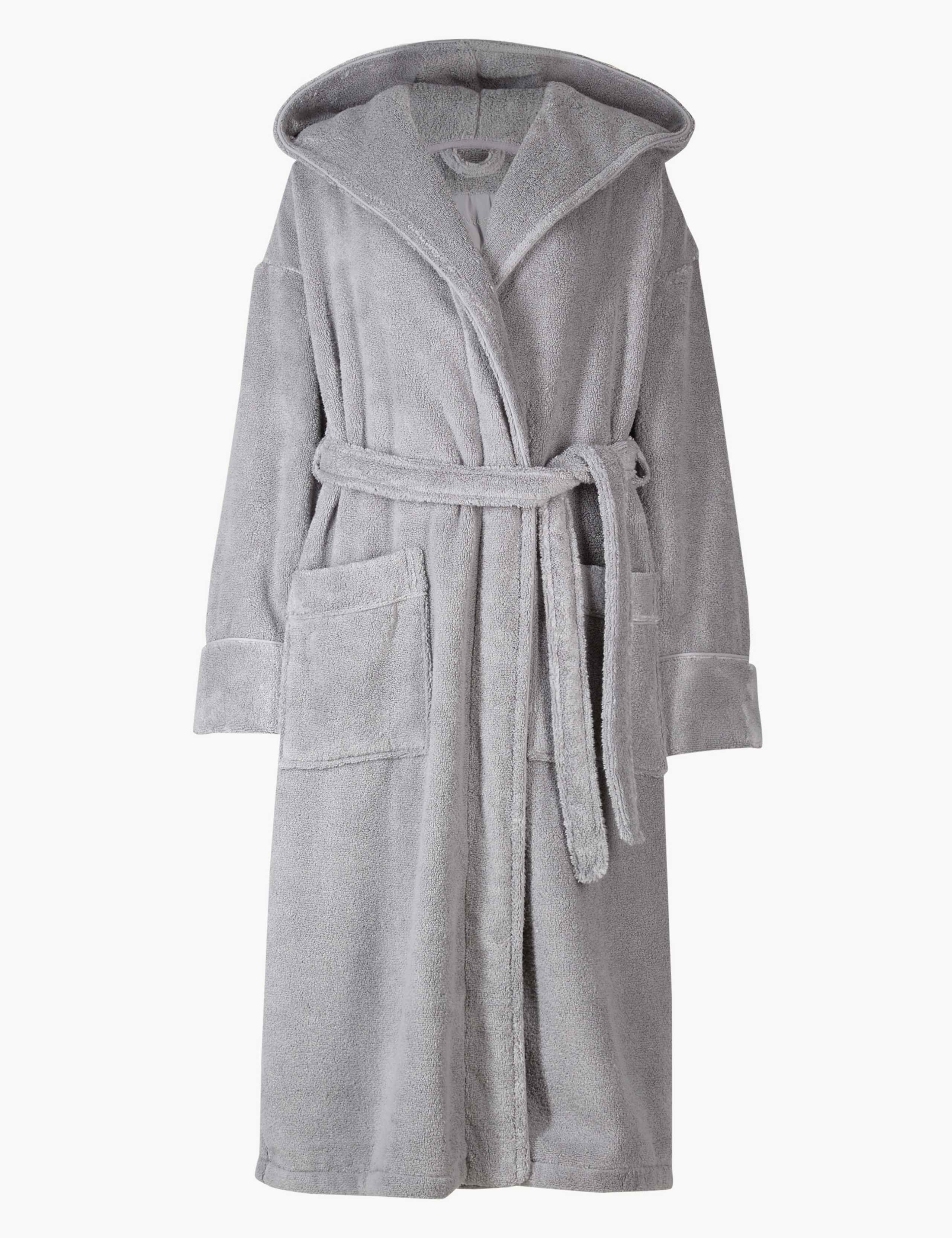 Pure Cotton Towelling Dressing Gown 2 of 7