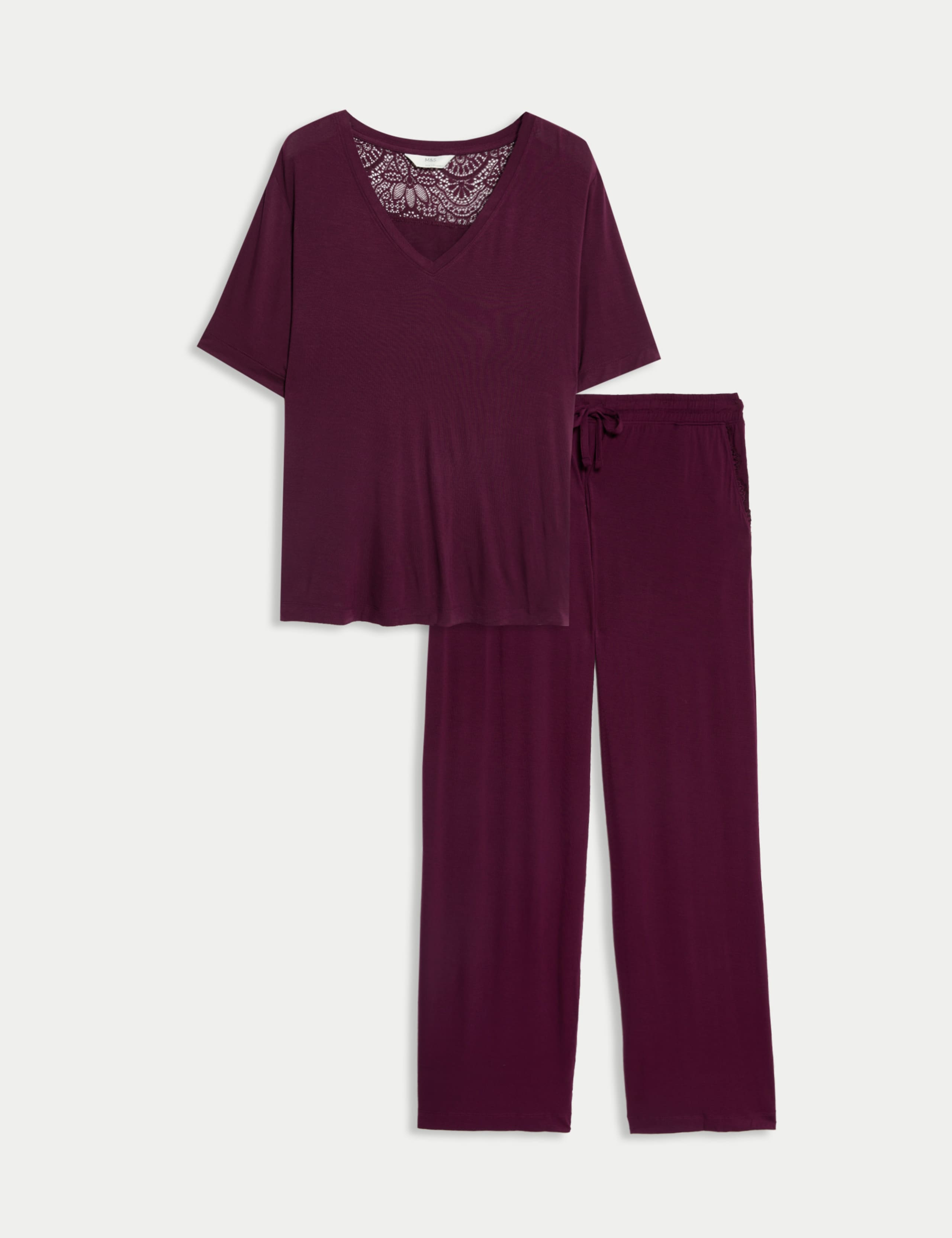 Viscose Lace Ss Ll Pj 2 of 5