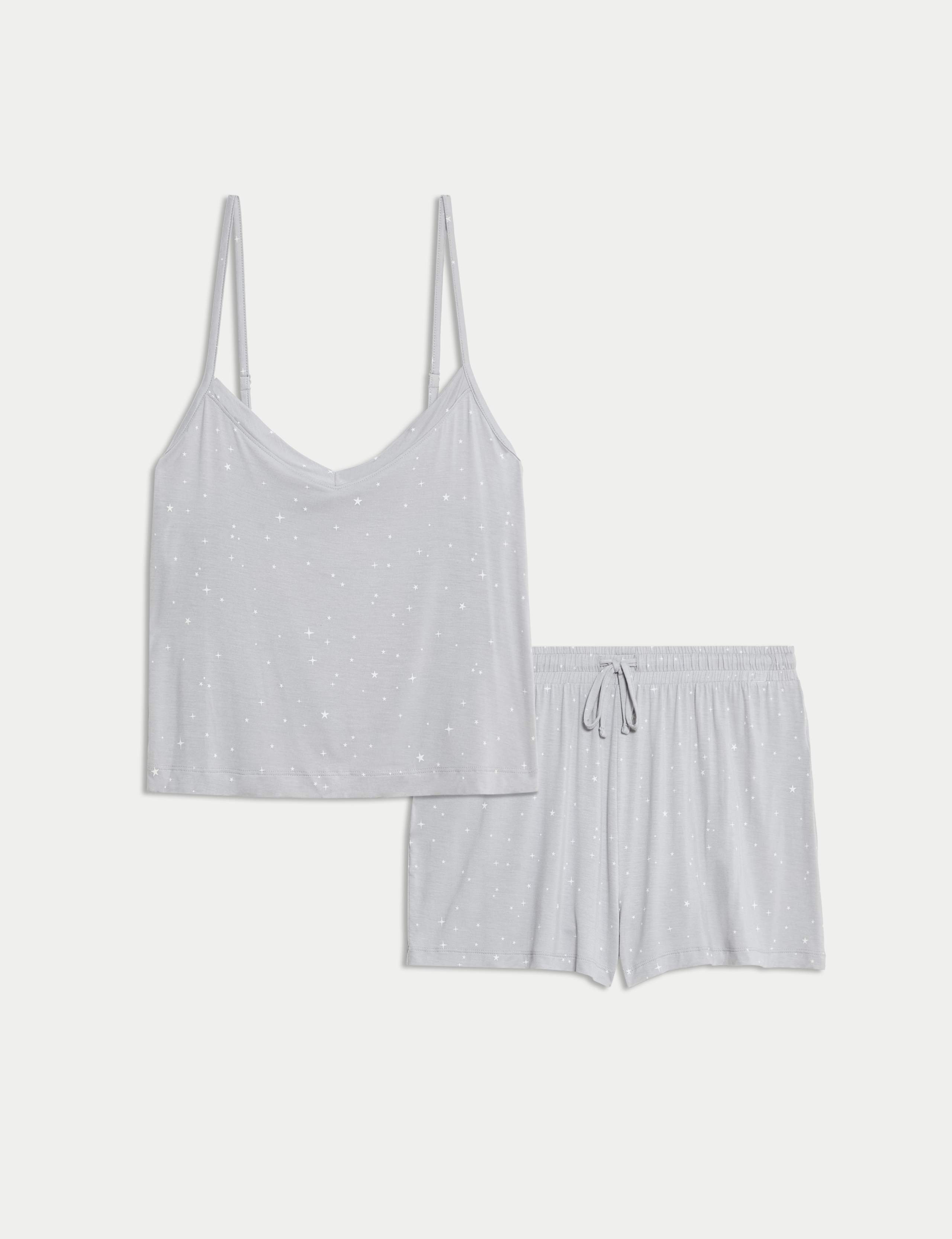 Star Print Cami Shortie Set 2 of 5