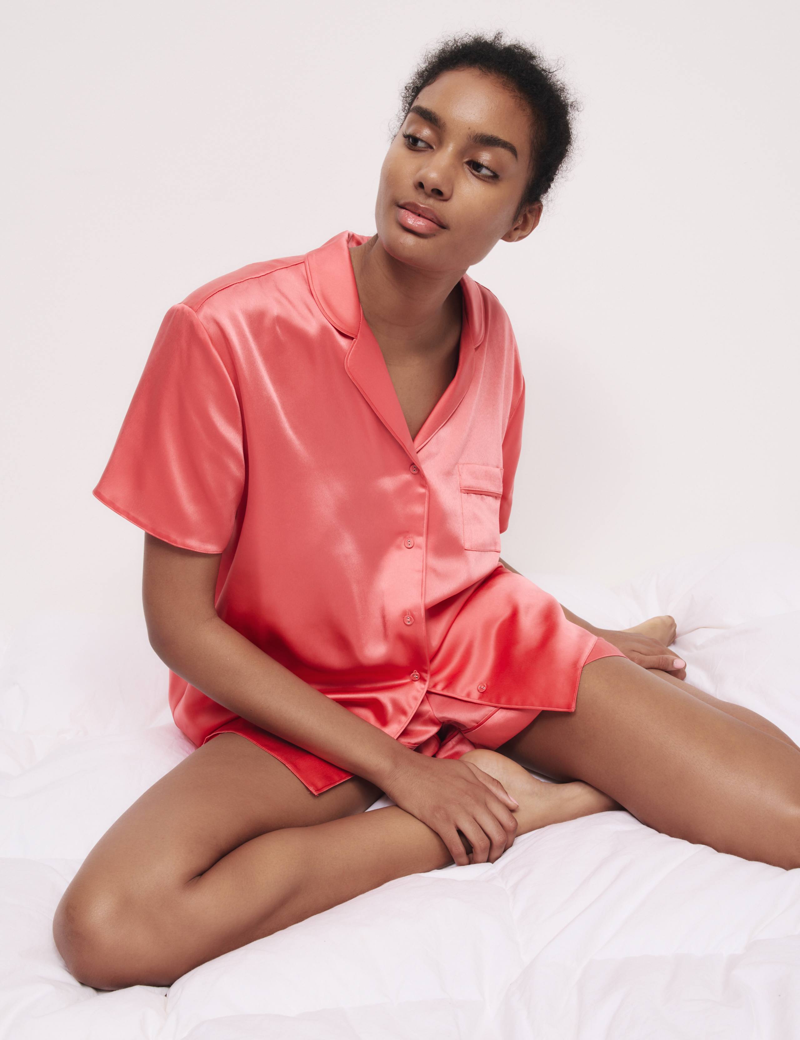 Satin Revere Shortie Set 3 of 5