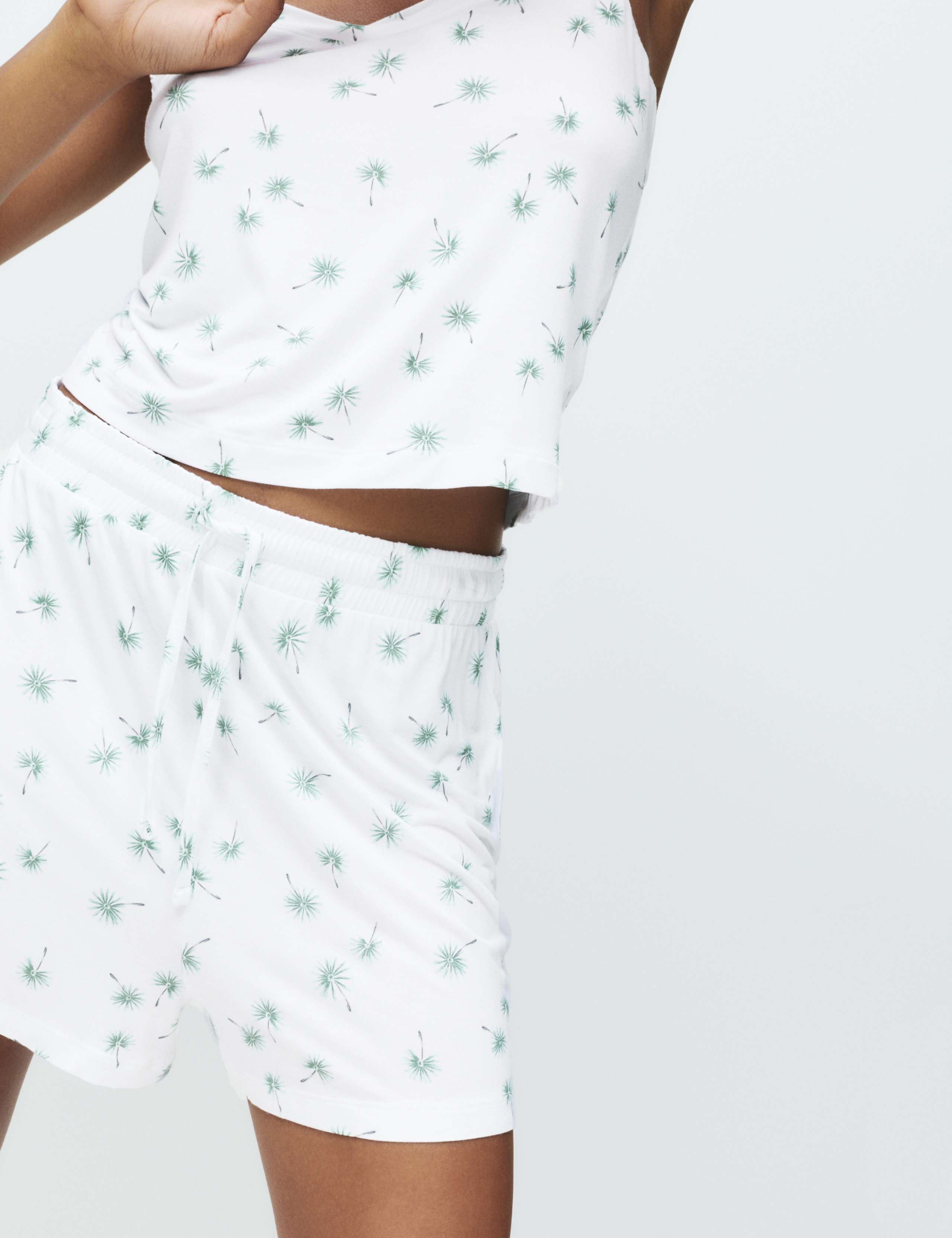 Printed Cami Shortie Set 4 of 5