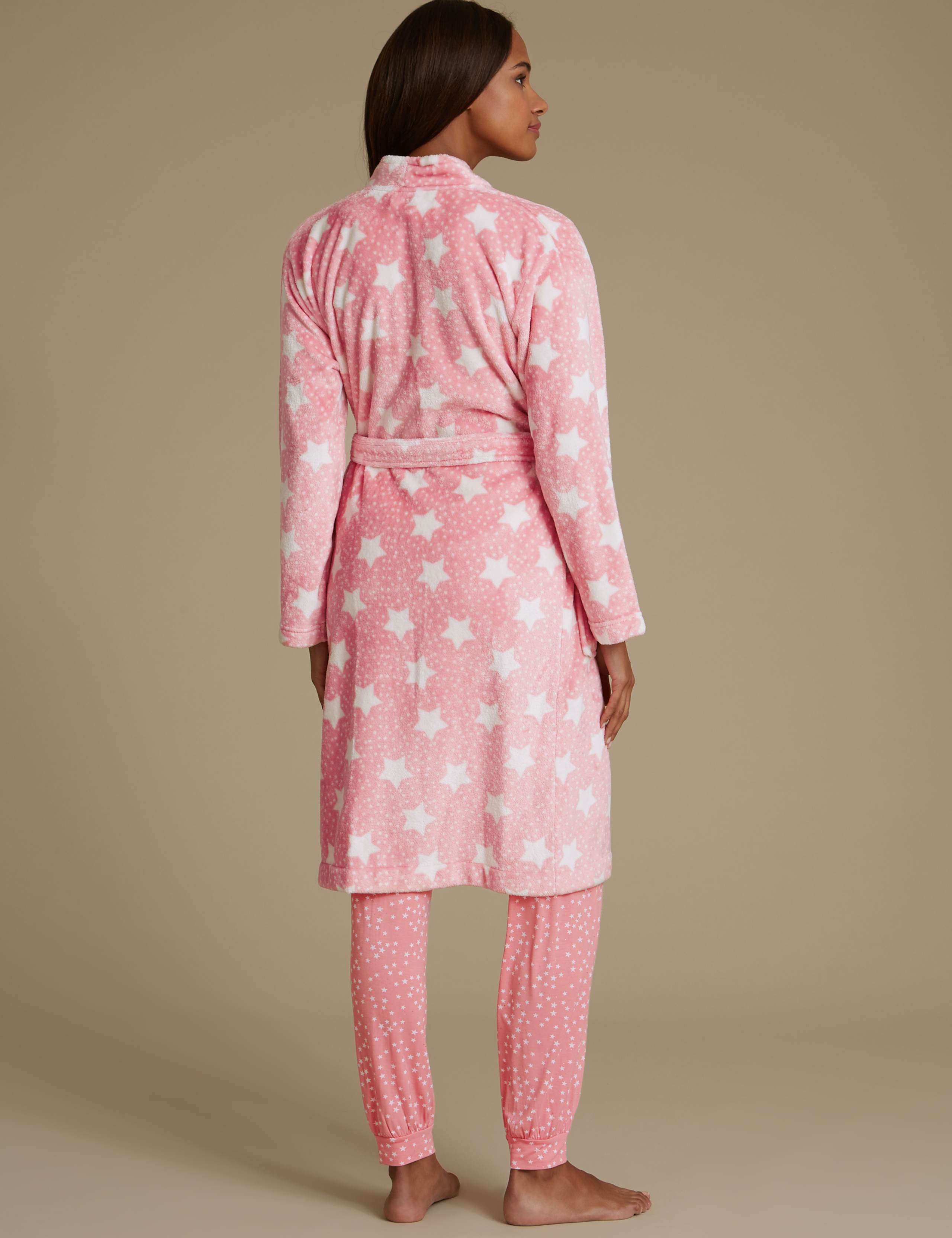 Shimmersoft™ Star Print Dressing Gown 3 of 7