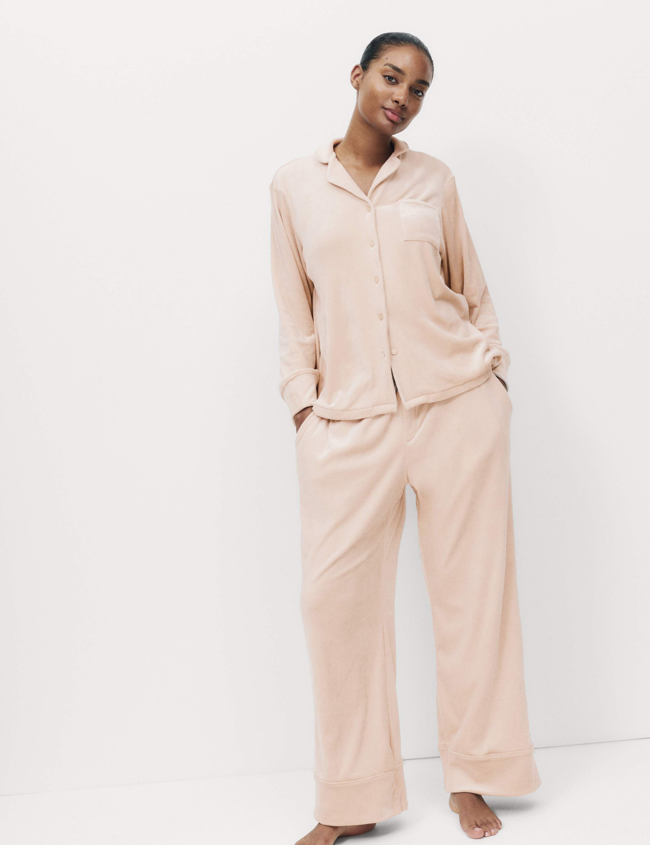 Velour Pyjama Set 1 of 5