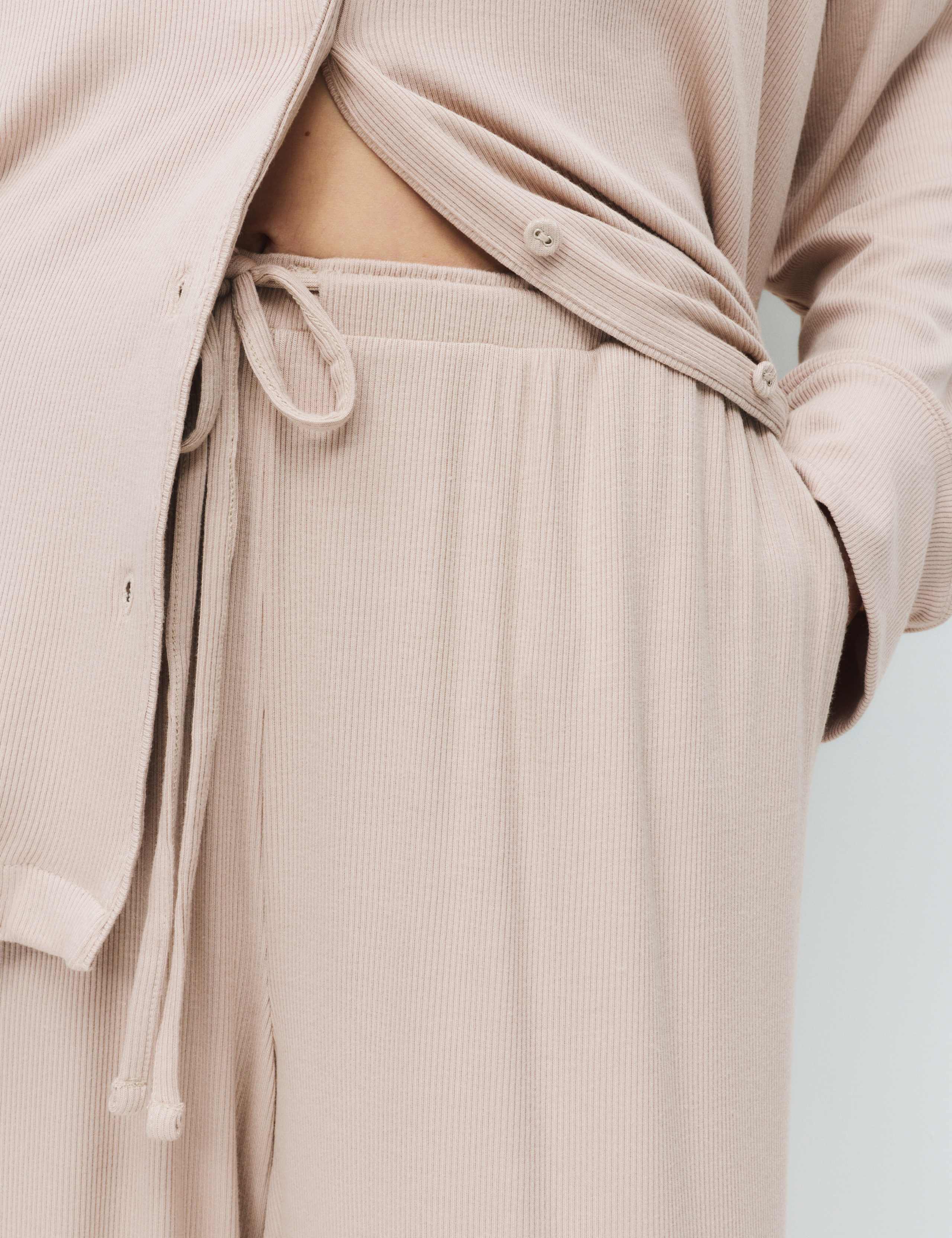 Rib Pyjama Set 4 of 5