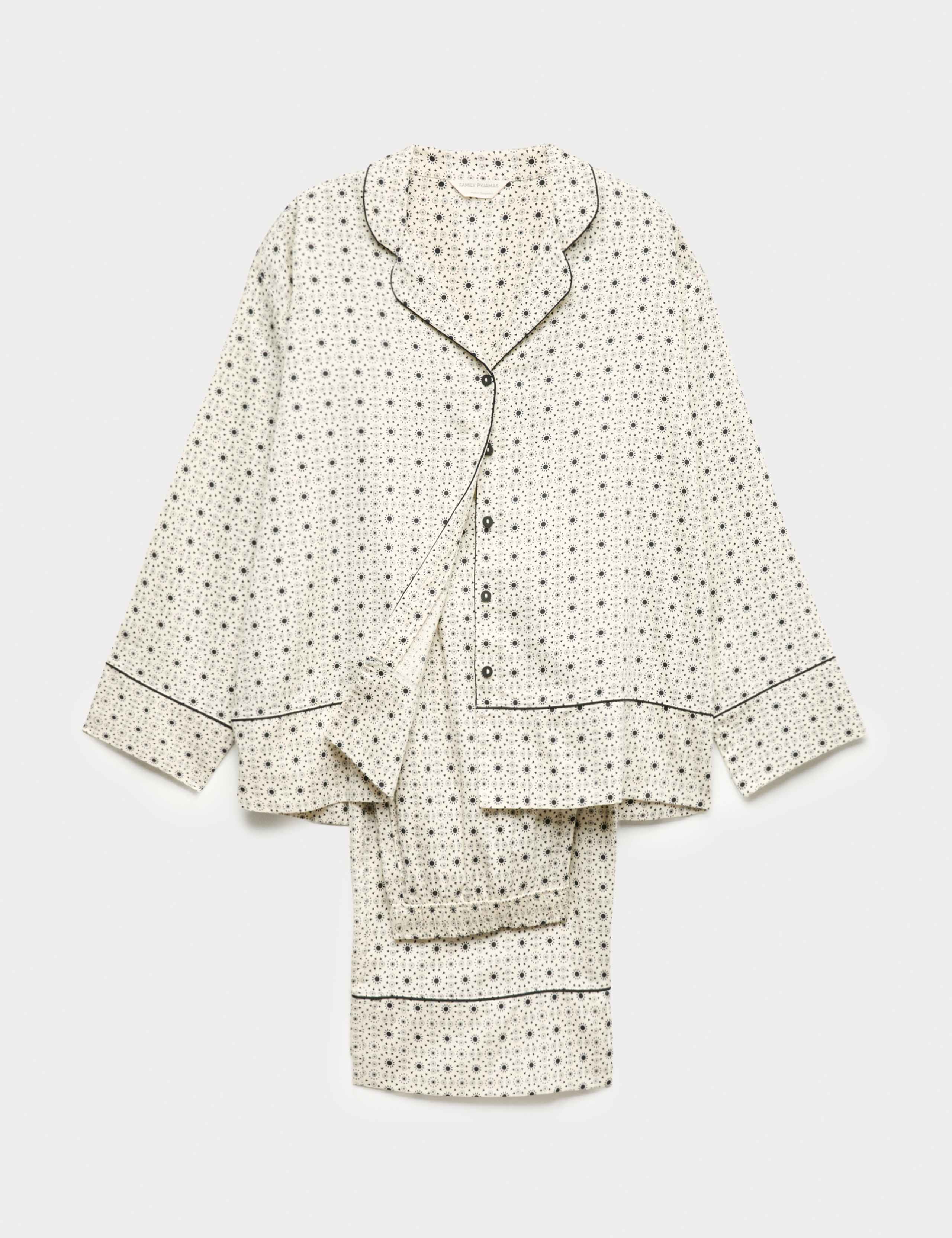 Pure Cotton Eid Sateen Printed Family Pyjama Set 2 of 7