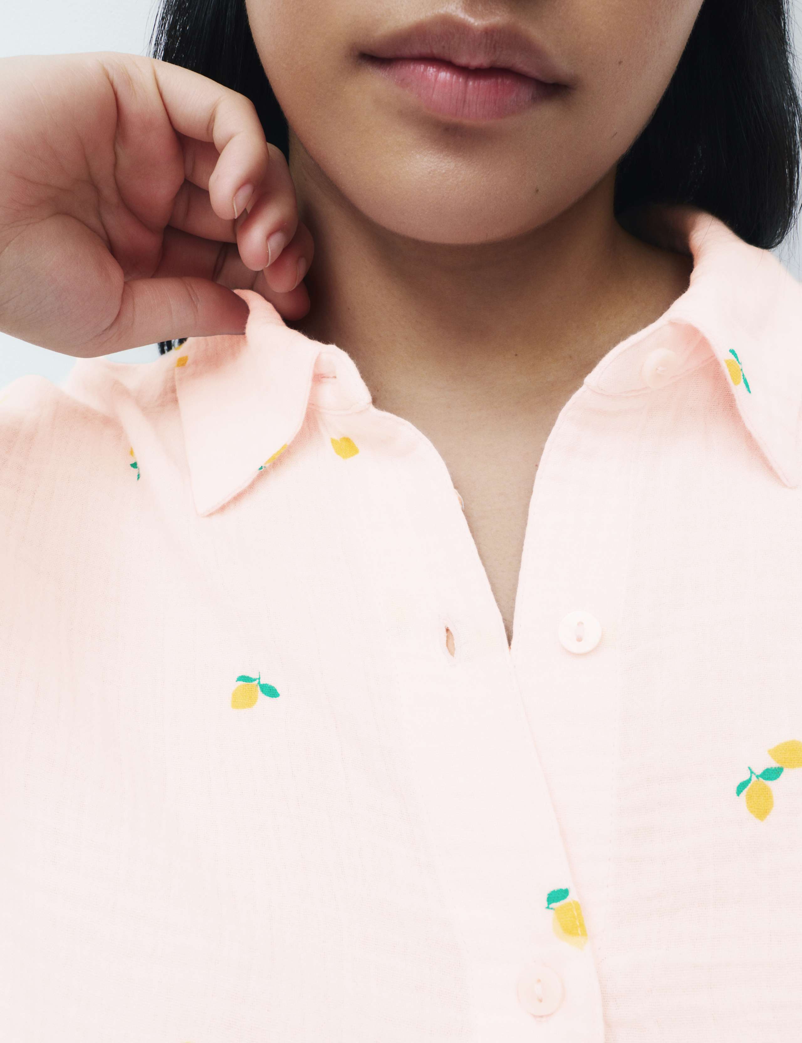 Pure Cotton Muslin Printed Shortie Set 3 of 6