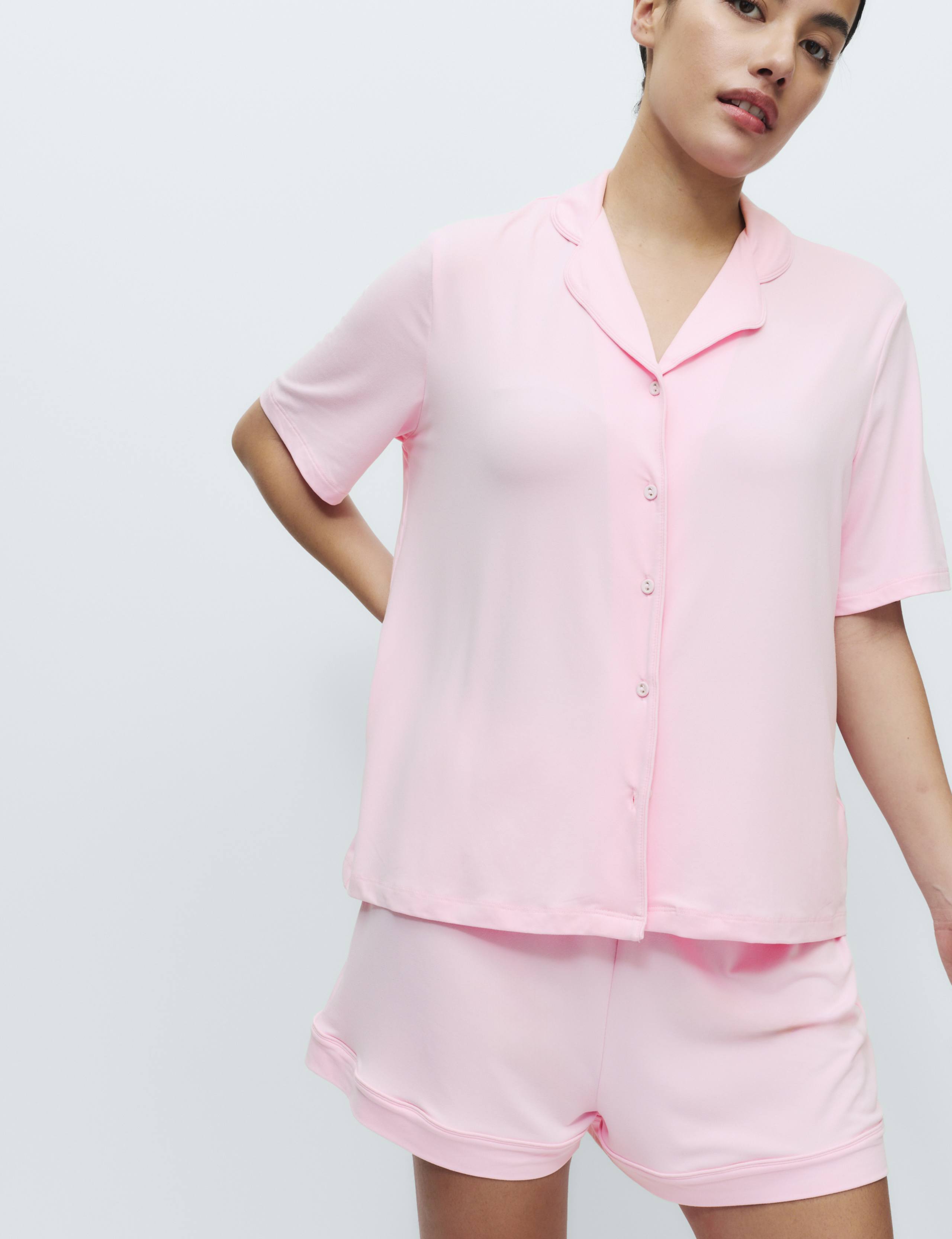 2 Pack Revere Collar Shortie Sets 4 of 4