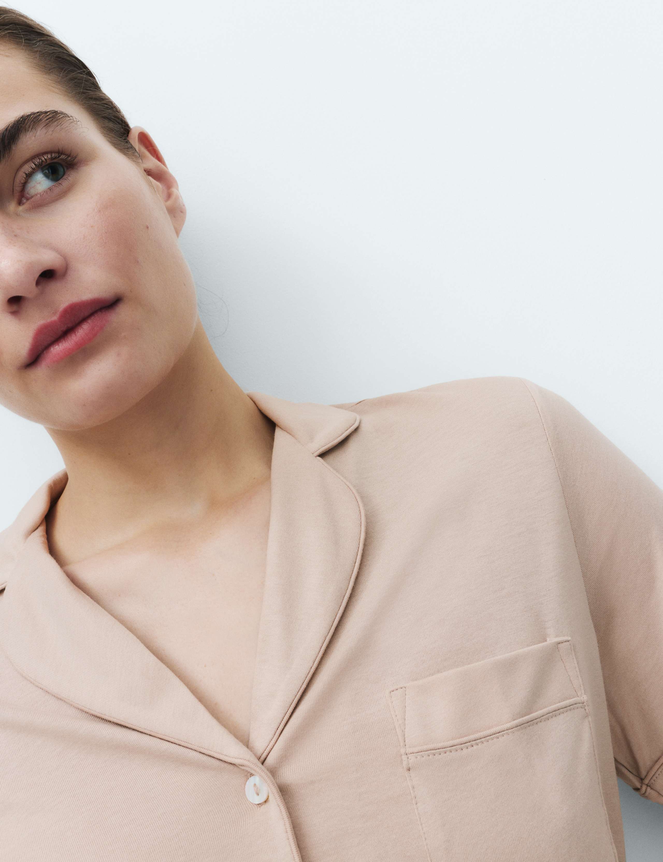 Cotton Modal Revere Shortie Pyjama Set 3 of 6