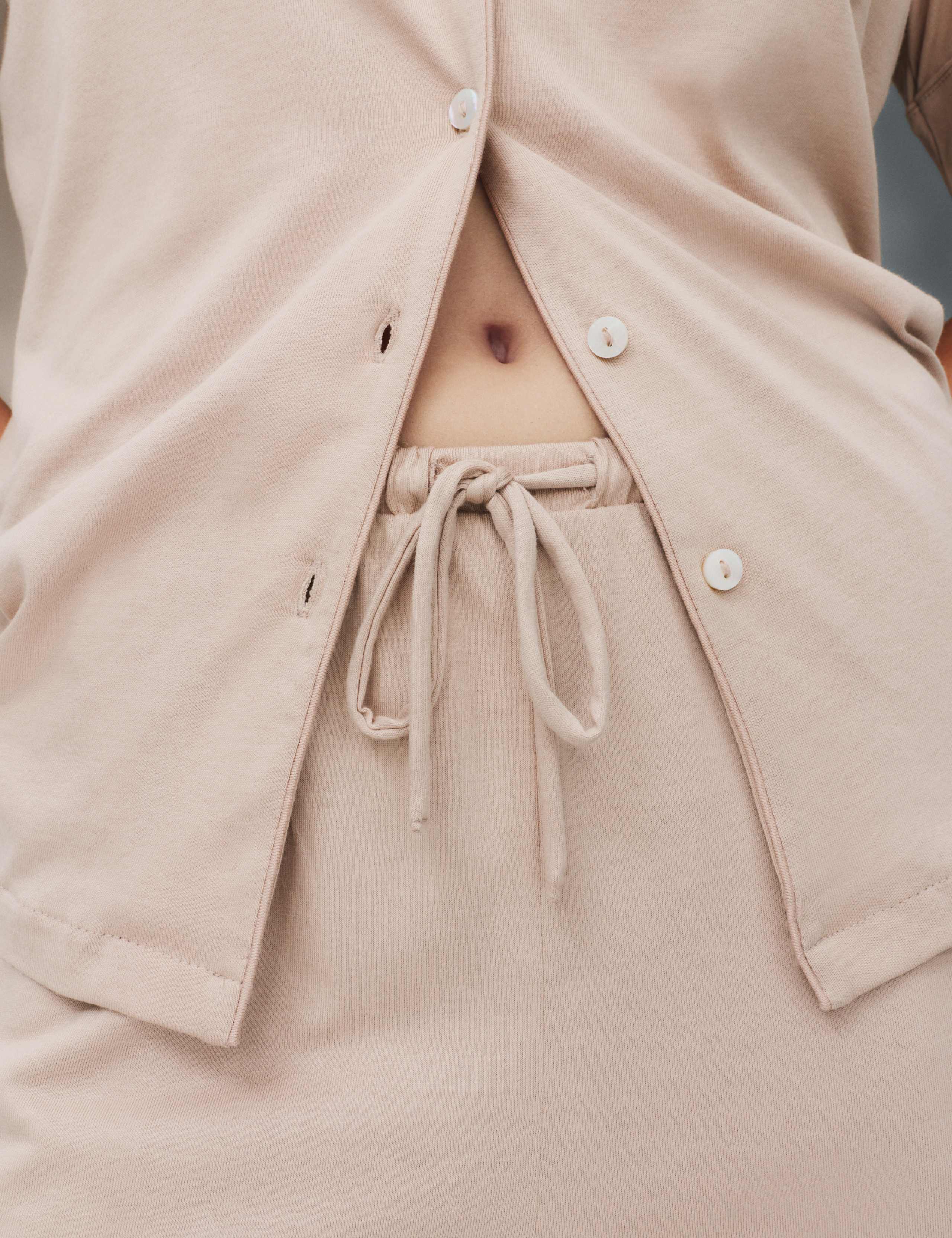 Cotton Modal Revere Shortie Pyjama Set 6 of 6