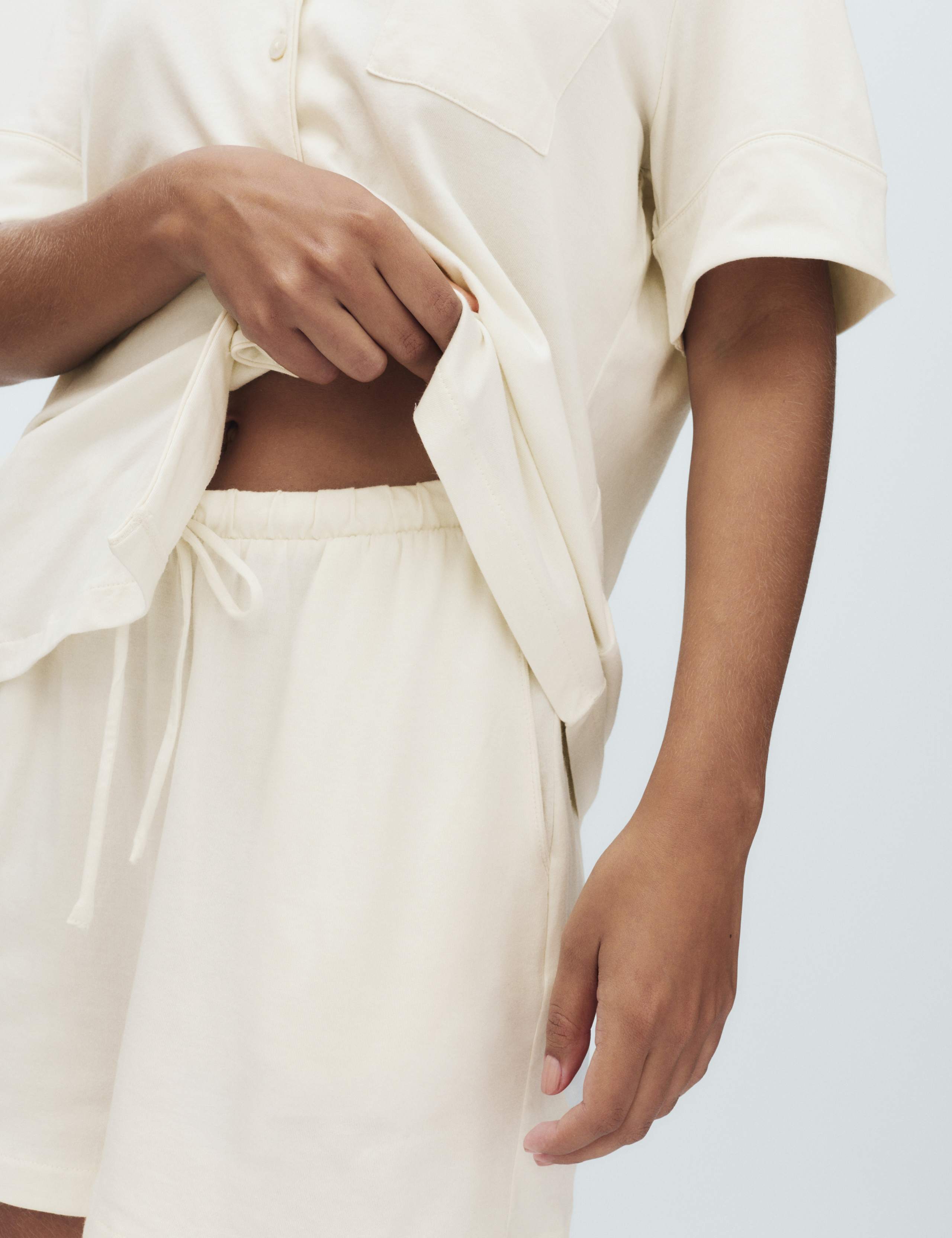 Cotton Modal Revere Shortie Pyjama Set 4 of 6