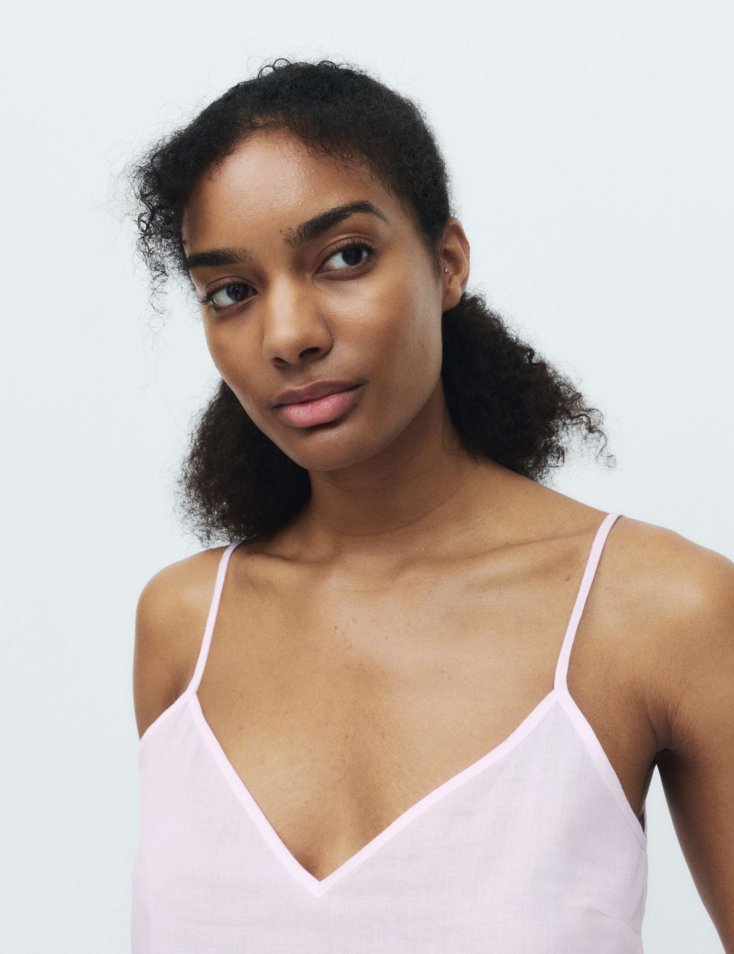 Woven Striped Cami Shortie Pyjama Set 4 of 5