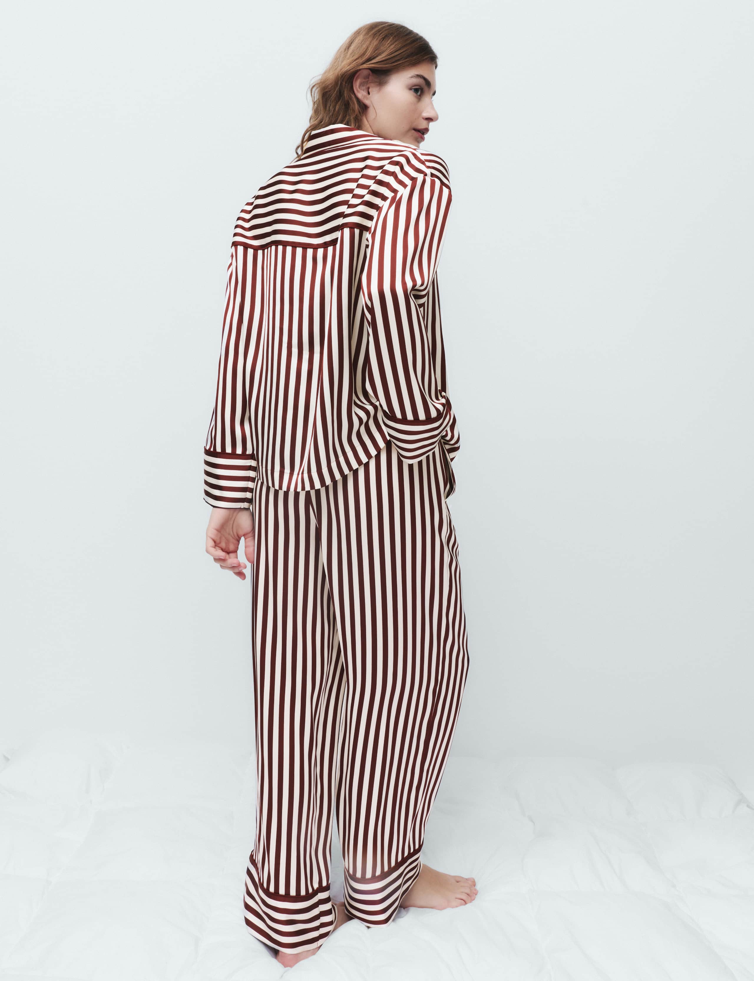Dream Satin™ Striped Revere Pyjama Set 3 of 7
