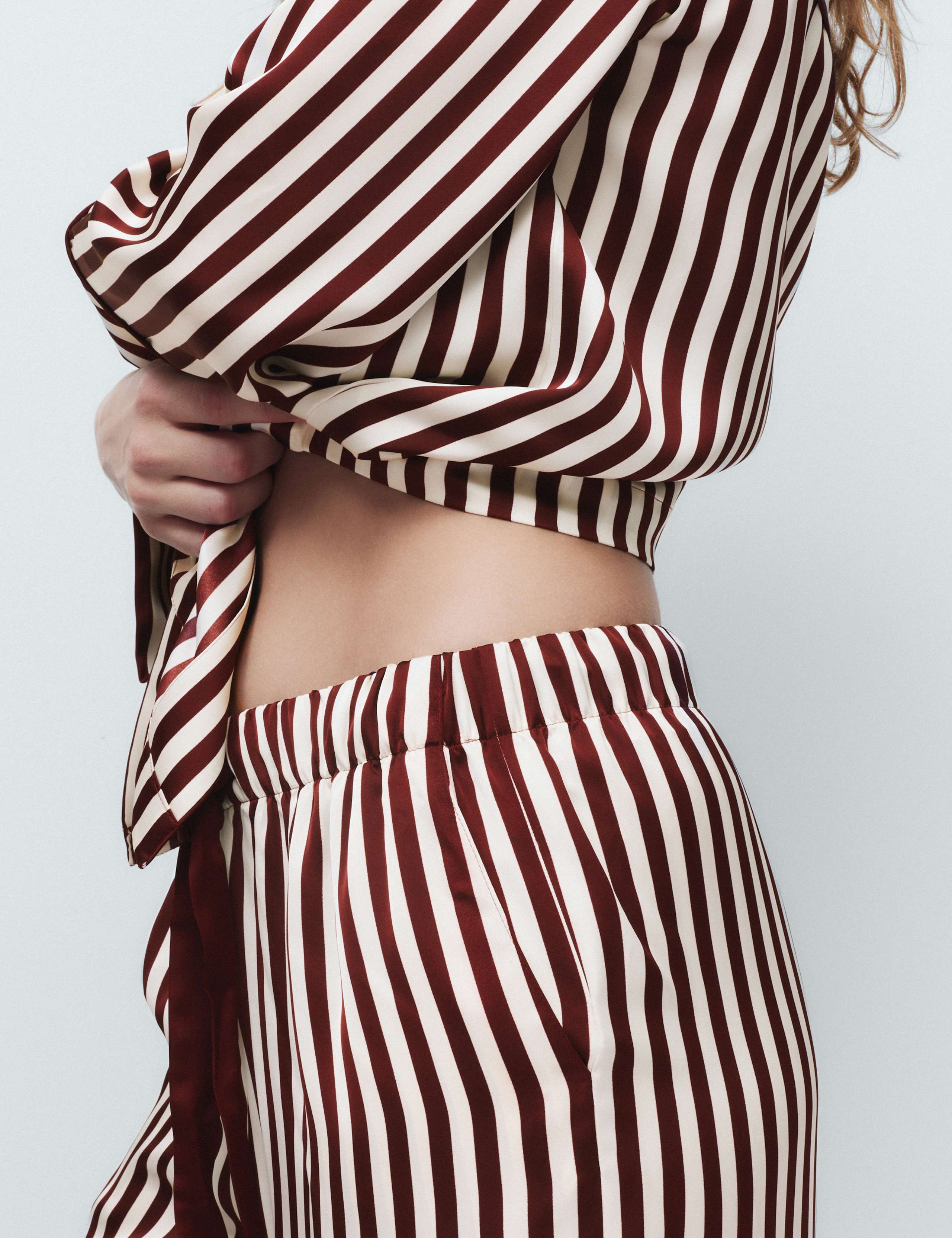 Dream Satin™ Striped Revere Pyjama Set 5 of 7