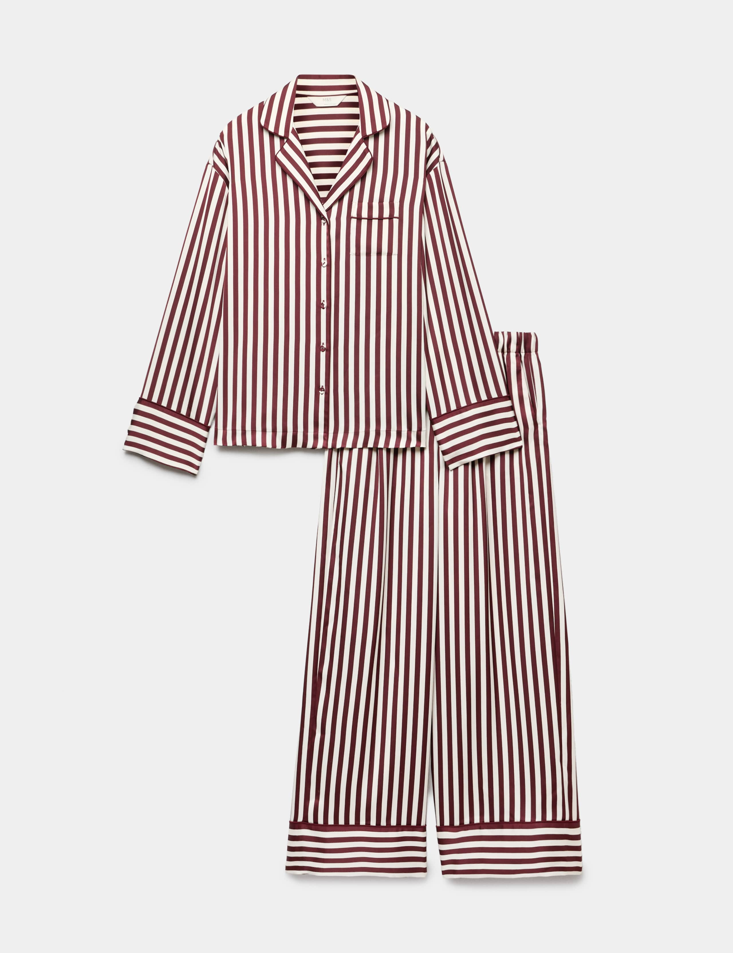 Dream Satin™ Striped Revere Pyjama Set 2 of 7