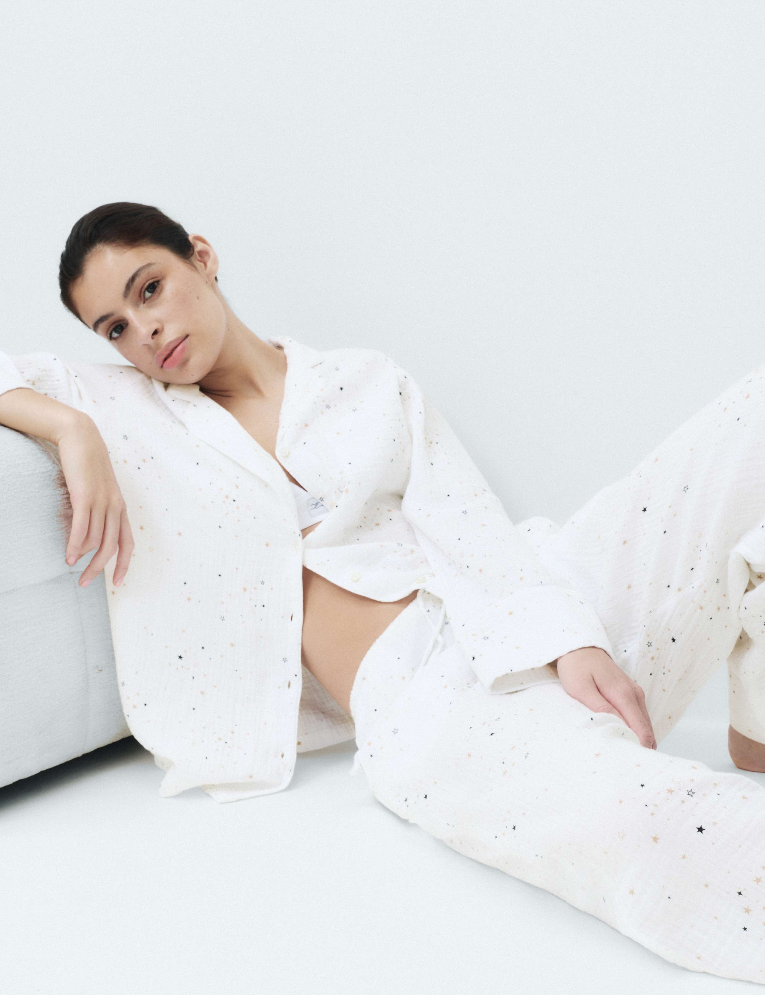 Muslin Cool Comfort™ Star Revere Pyjama Set 4 of 5