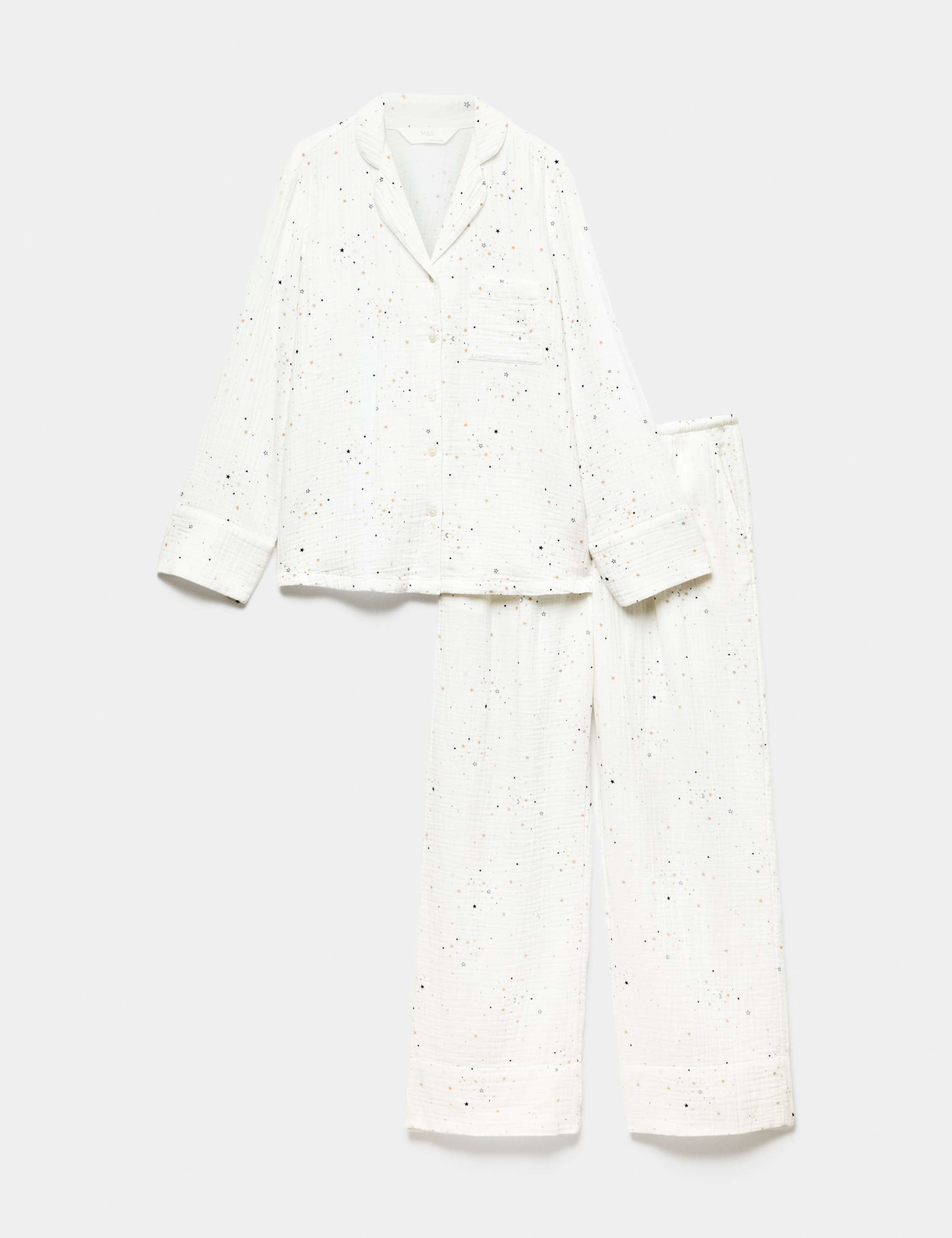 Muslin Cool Comfort™ Star Revere Pyjama Set 2 of 5