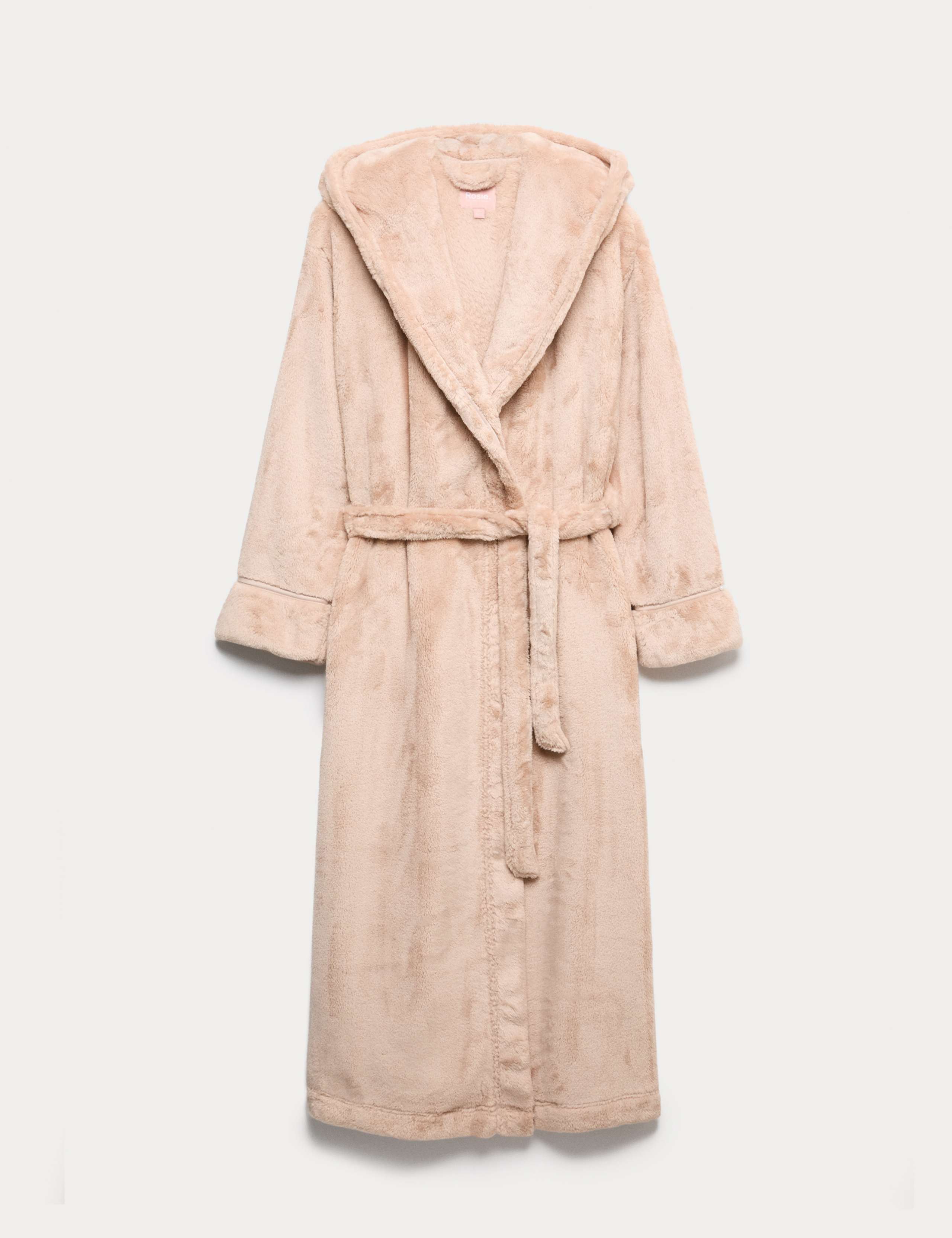 Fleece Hooded Dressing Gown