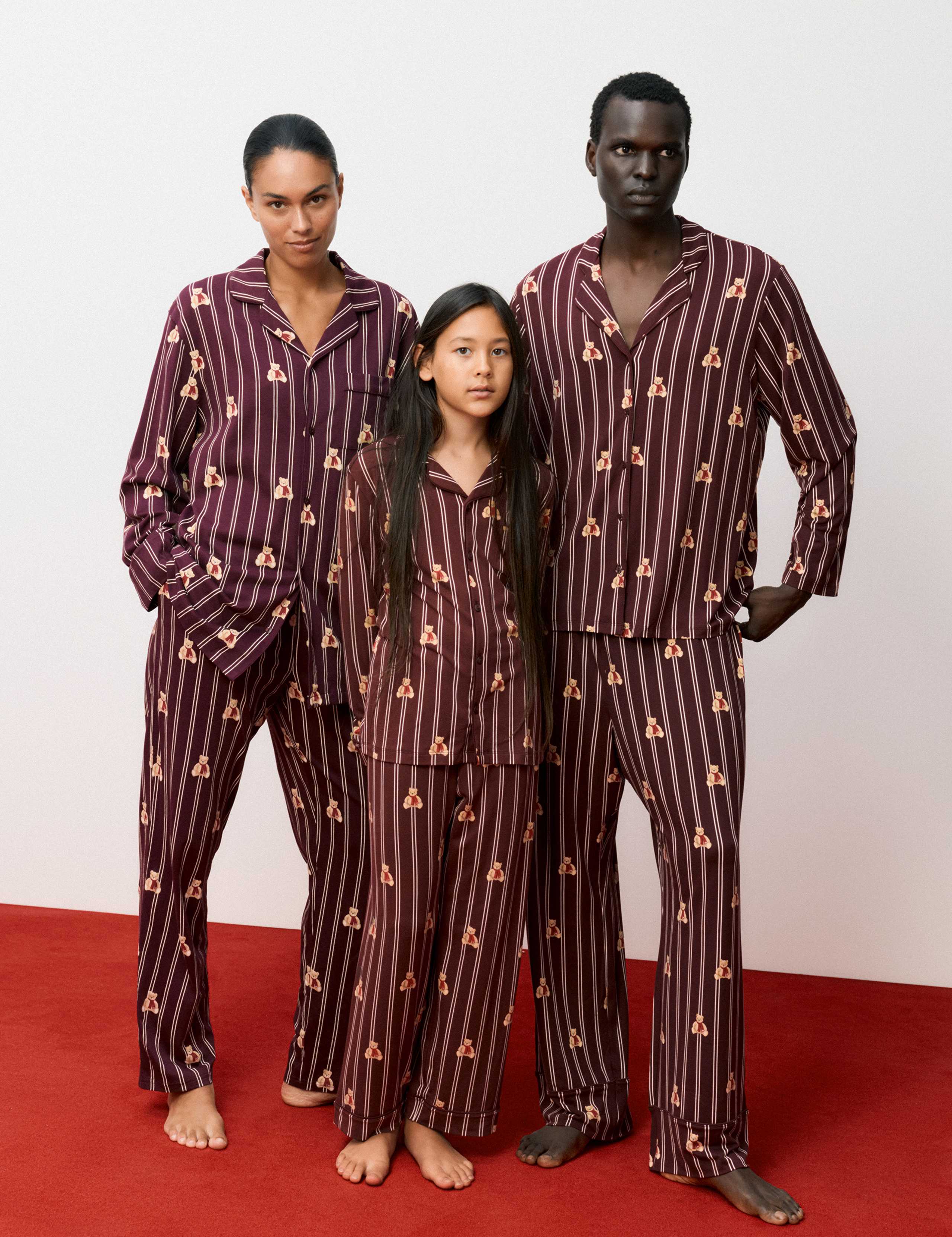 Spencer Bear™ Striped Christmas Family Pyjamas 6 of 6