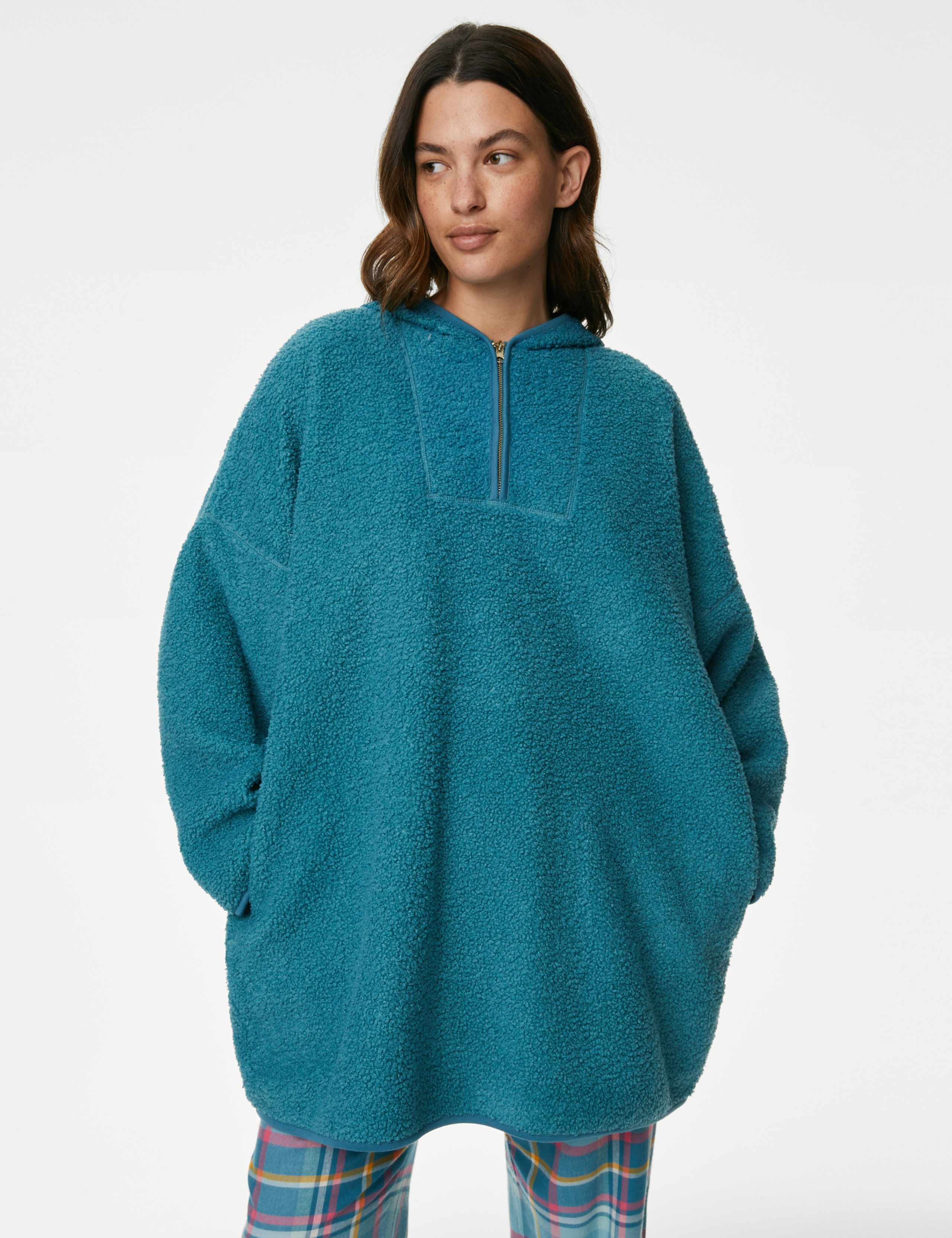 Brushed Back Borg Hoodie 3 of 5