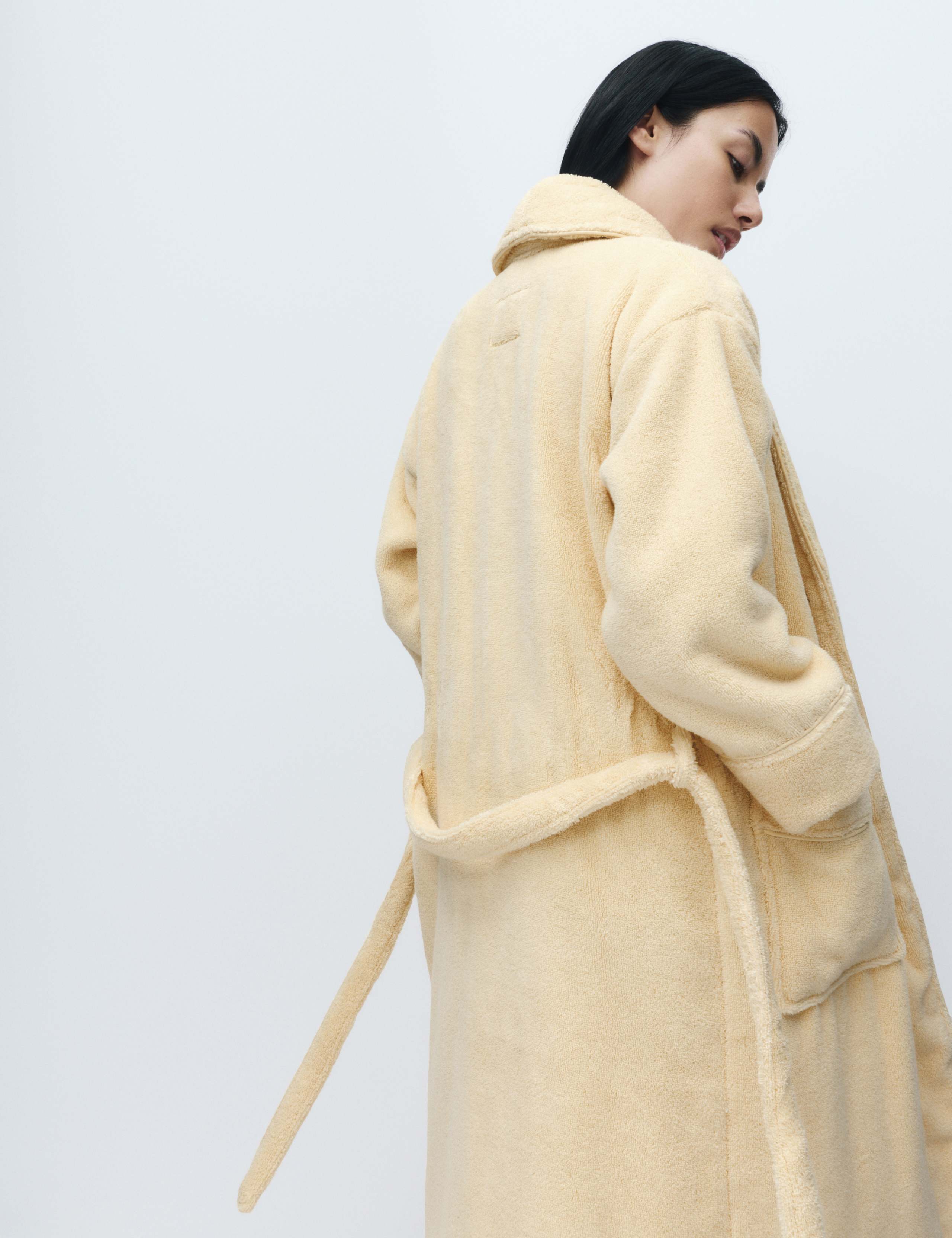 Pure Cotton Towelling Dressing Gown 4 of 6