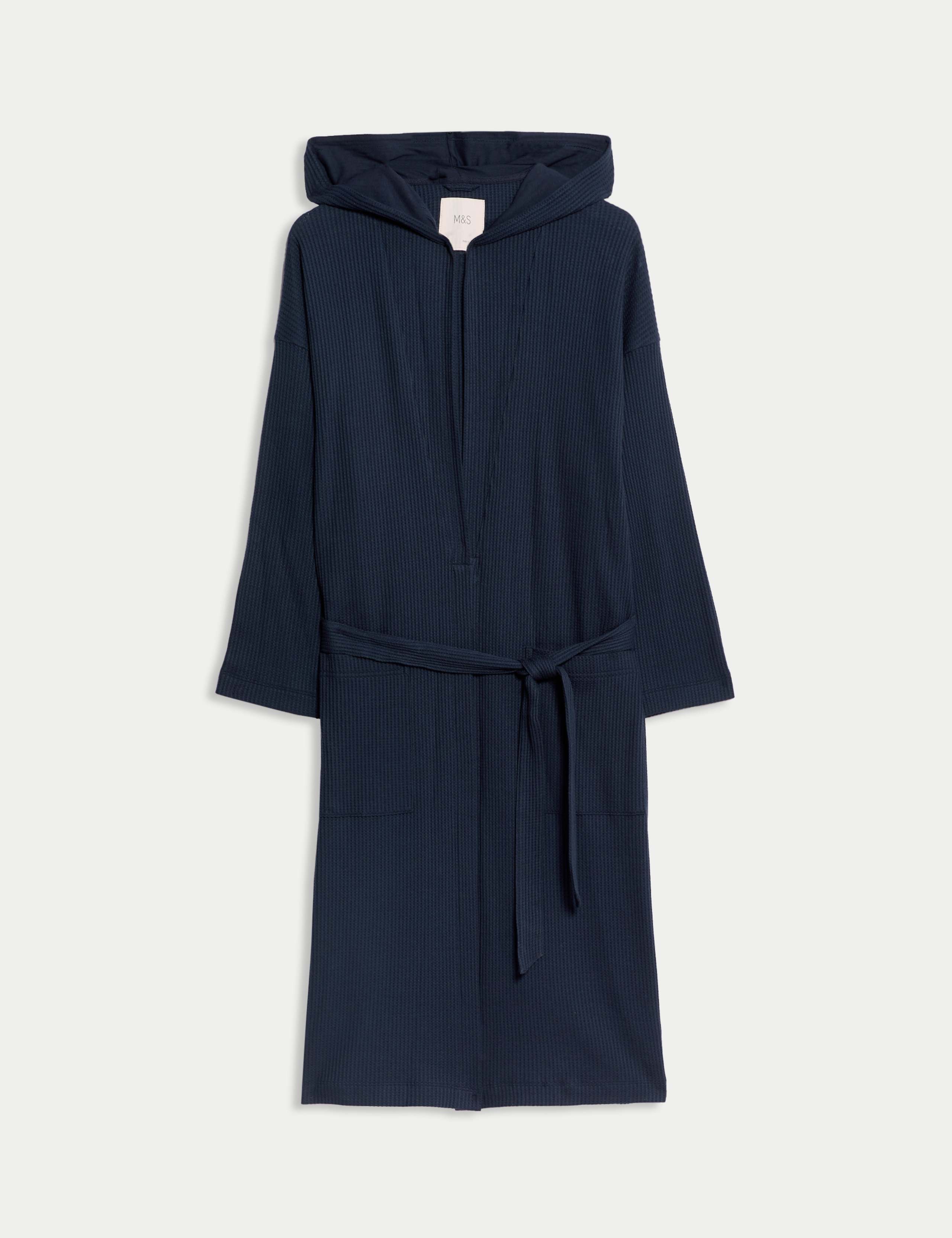 Jersey Waffle Dressing Gown 2 of 5