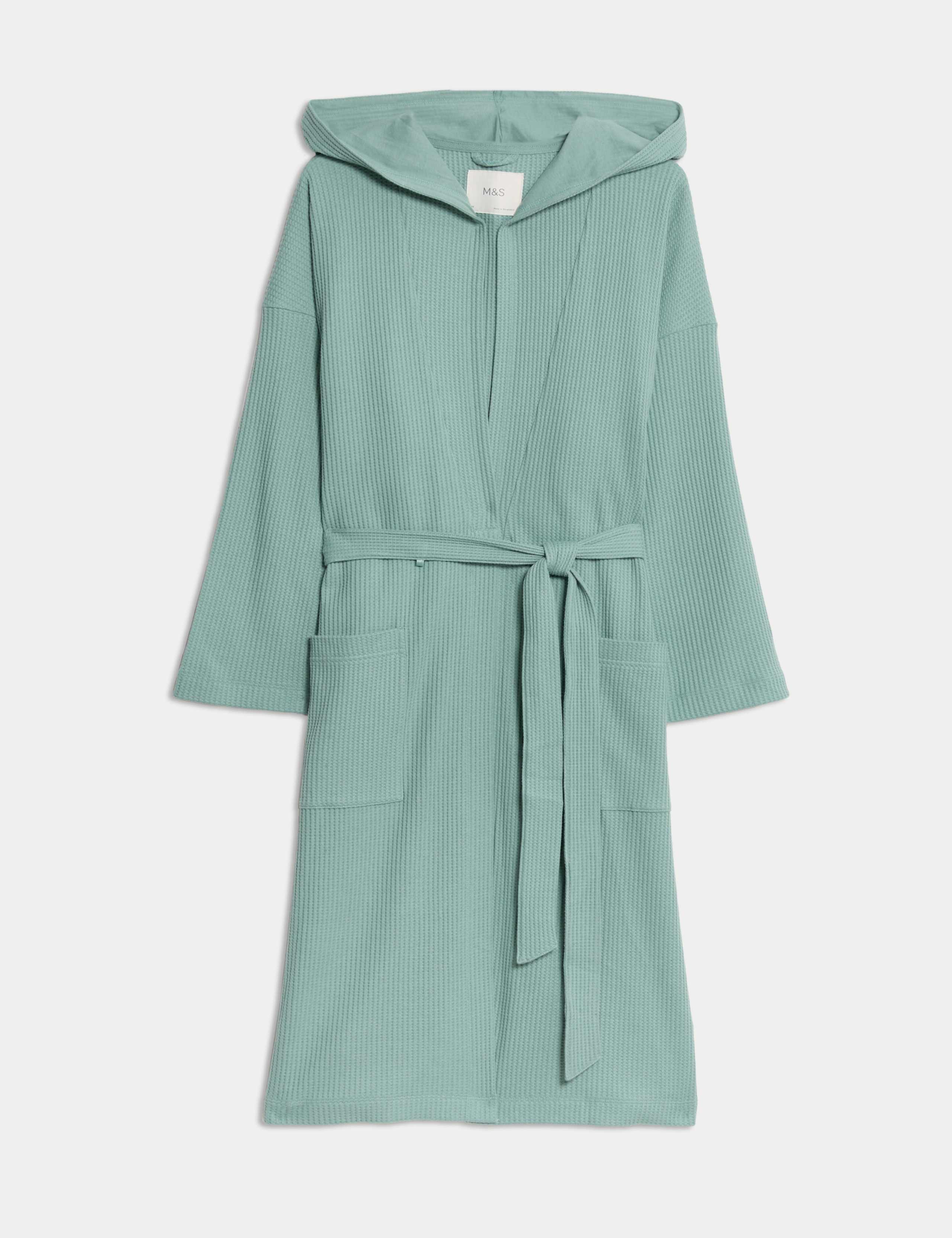 Jersey Waffle Dressing Gown 2 of 6
