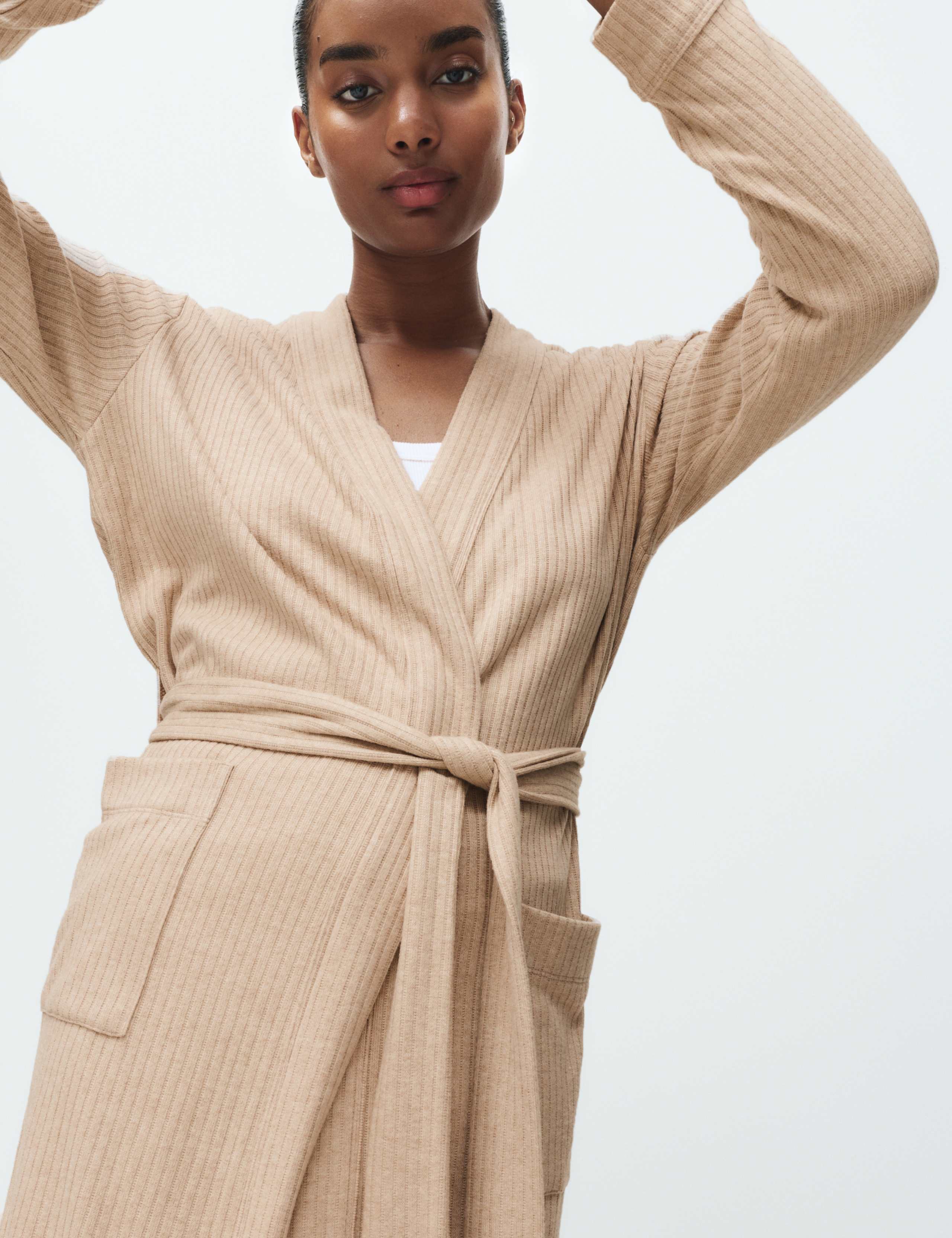 Wide Ribbed Dressing Gown 3 of 5