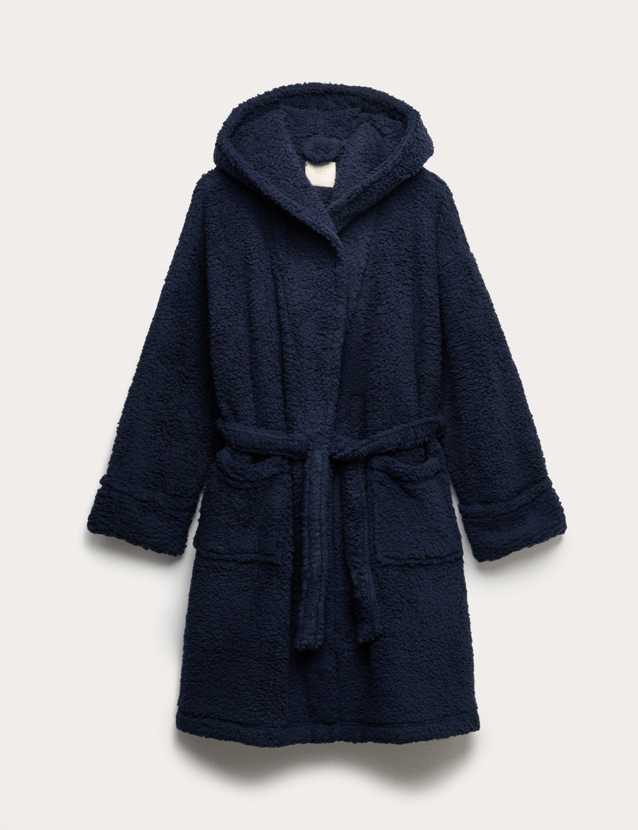 Teddy Borg Hooded Dressing Gown 2 of 5