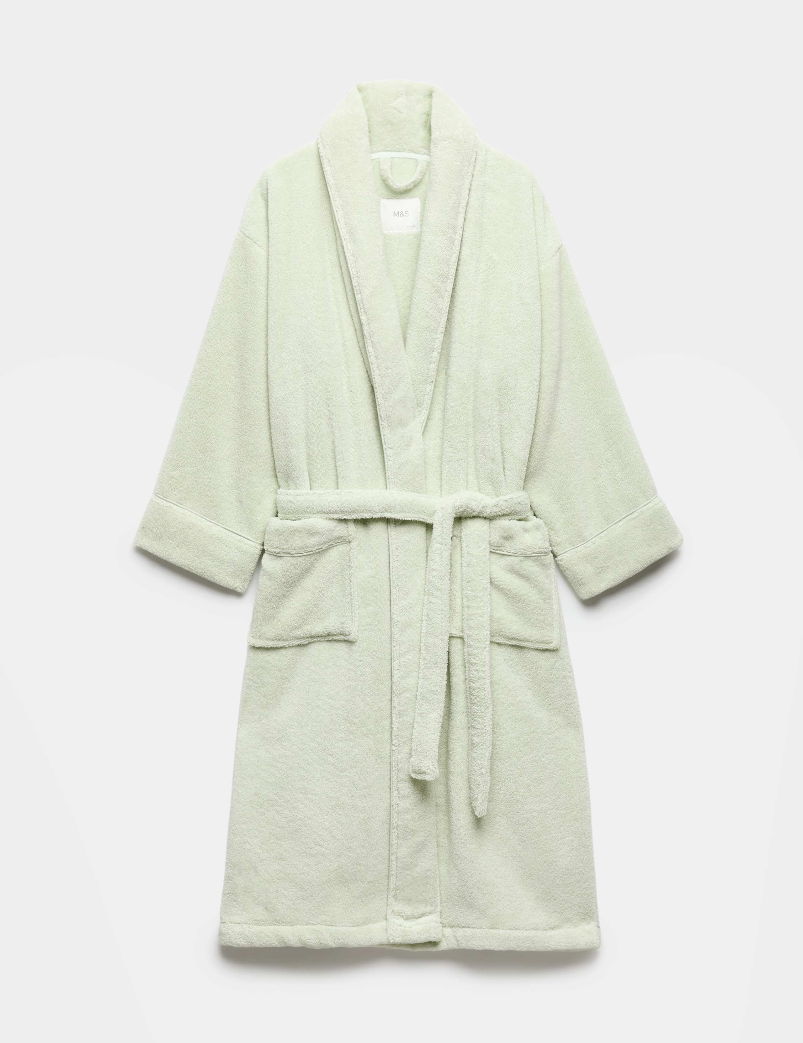 Pure Cotton Towelling Dressing Gown 2 of 6