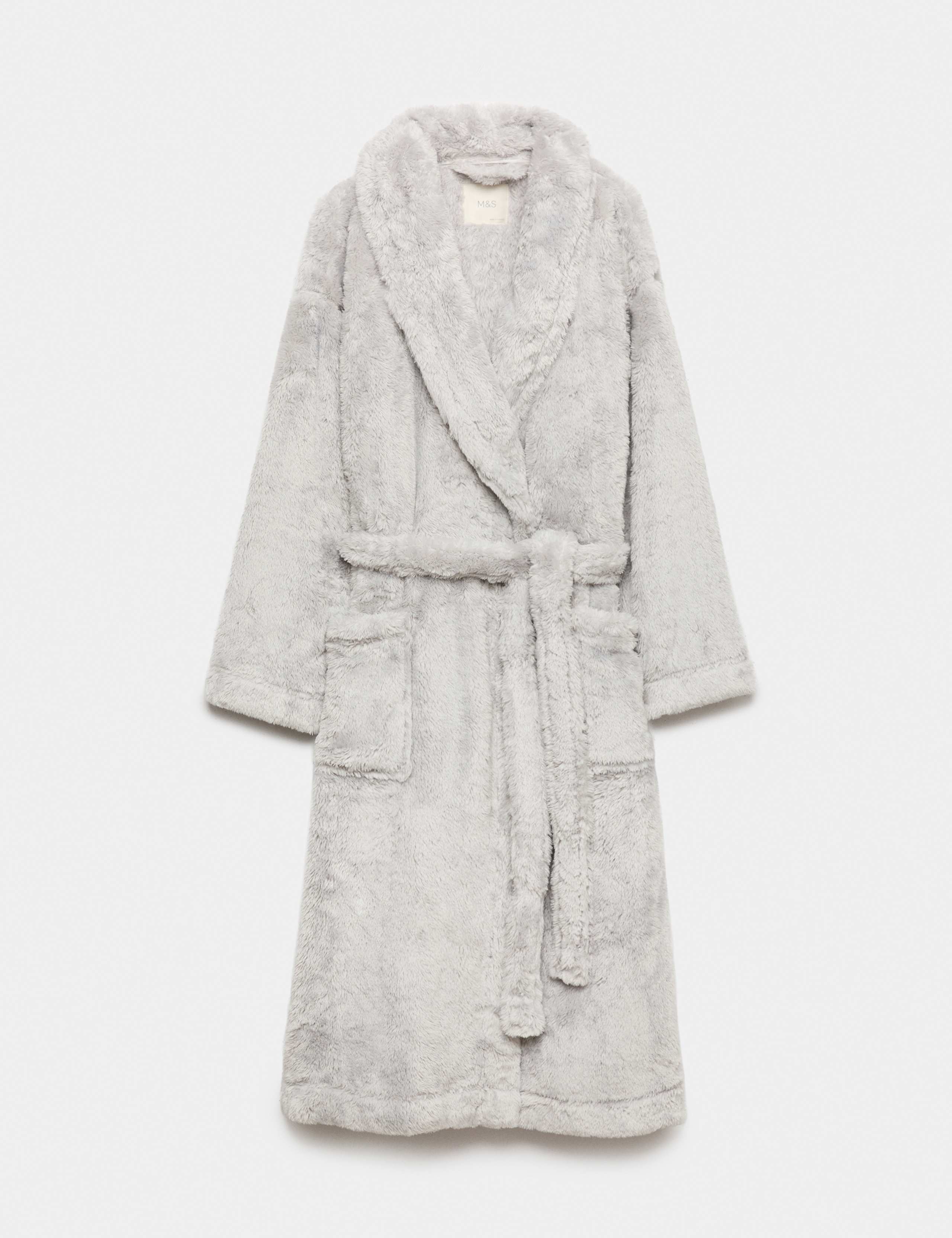 Long Pile Shawl Collar Dressing Gown 2 of 5