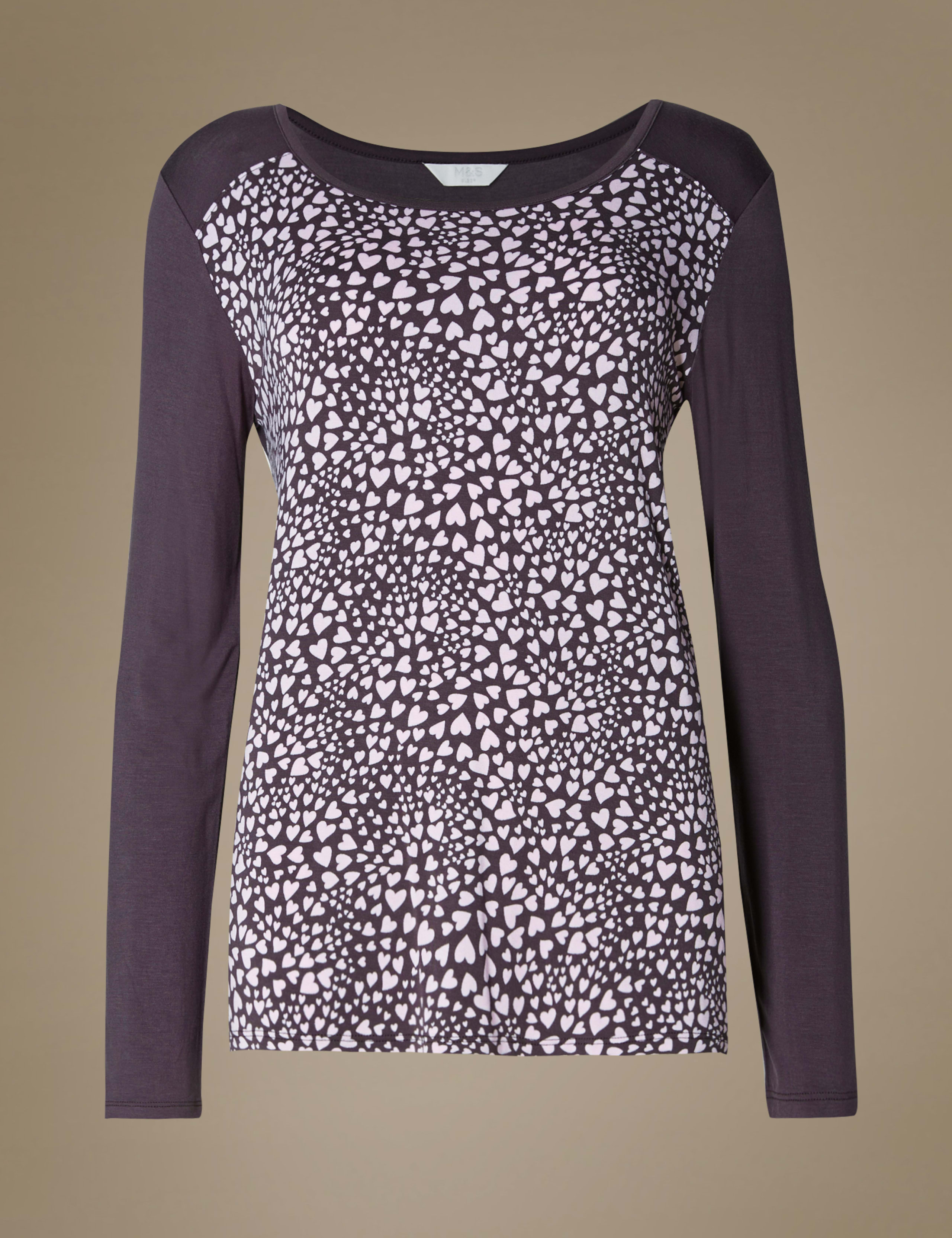 Heart Print Pyjama Top 2 of 4