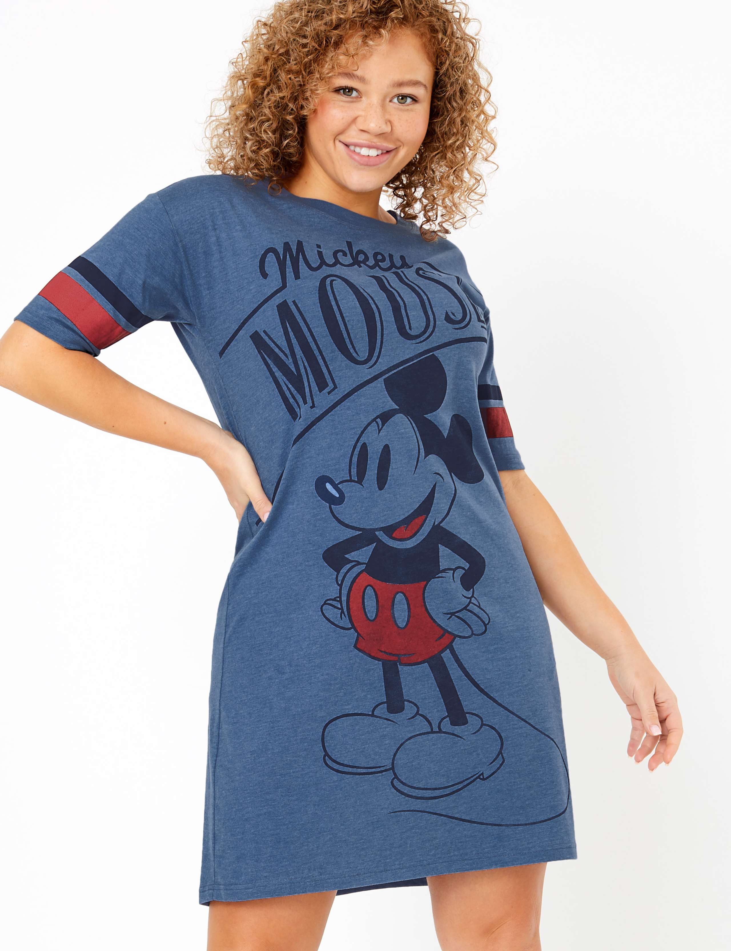 Mickey Mouse™ Print Short Nightdress 4 of 4