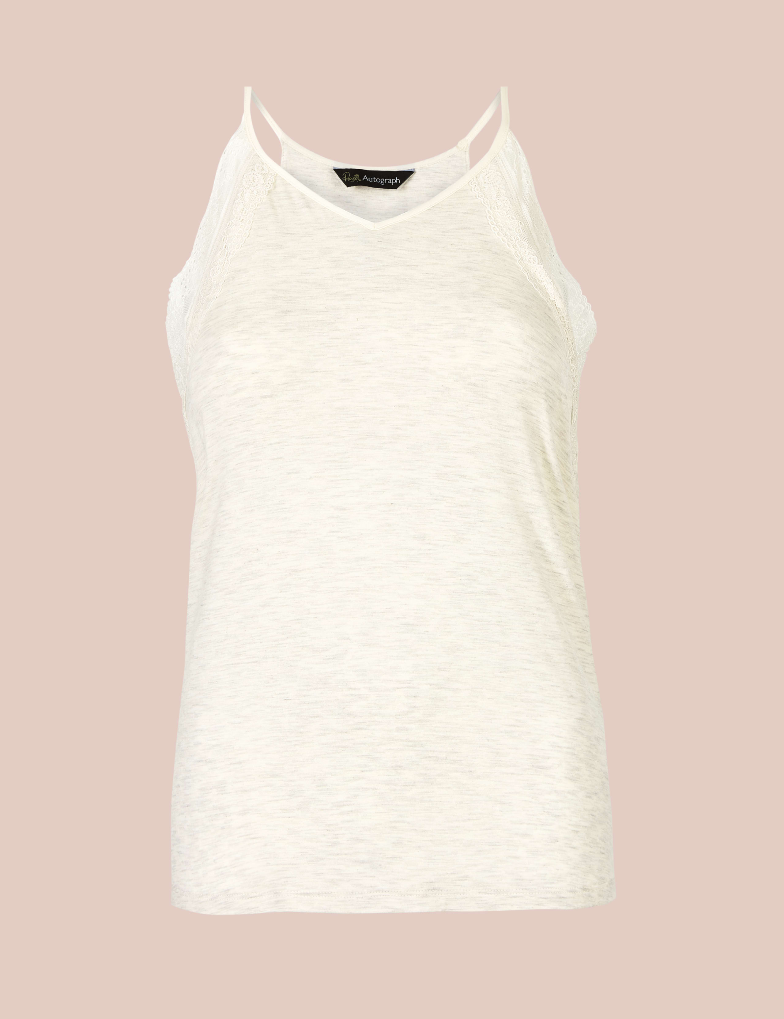 Secret Support Textured Strappy Pyjama Top 2 of 6