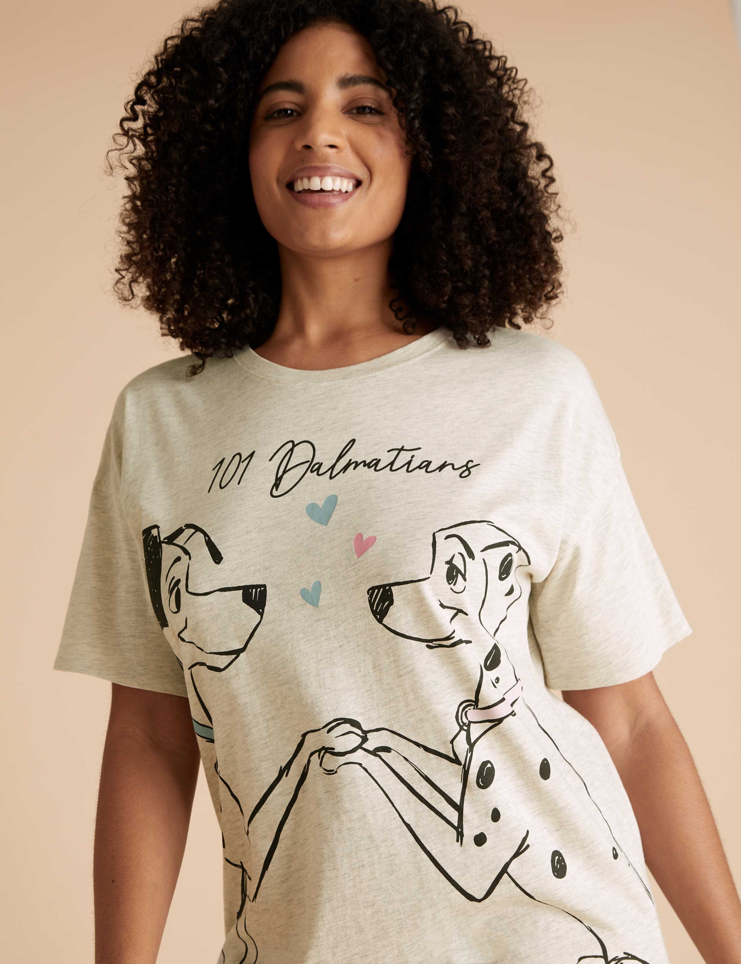 Cotton 101 Dalmatians™ Short Nightdress 1 of 4