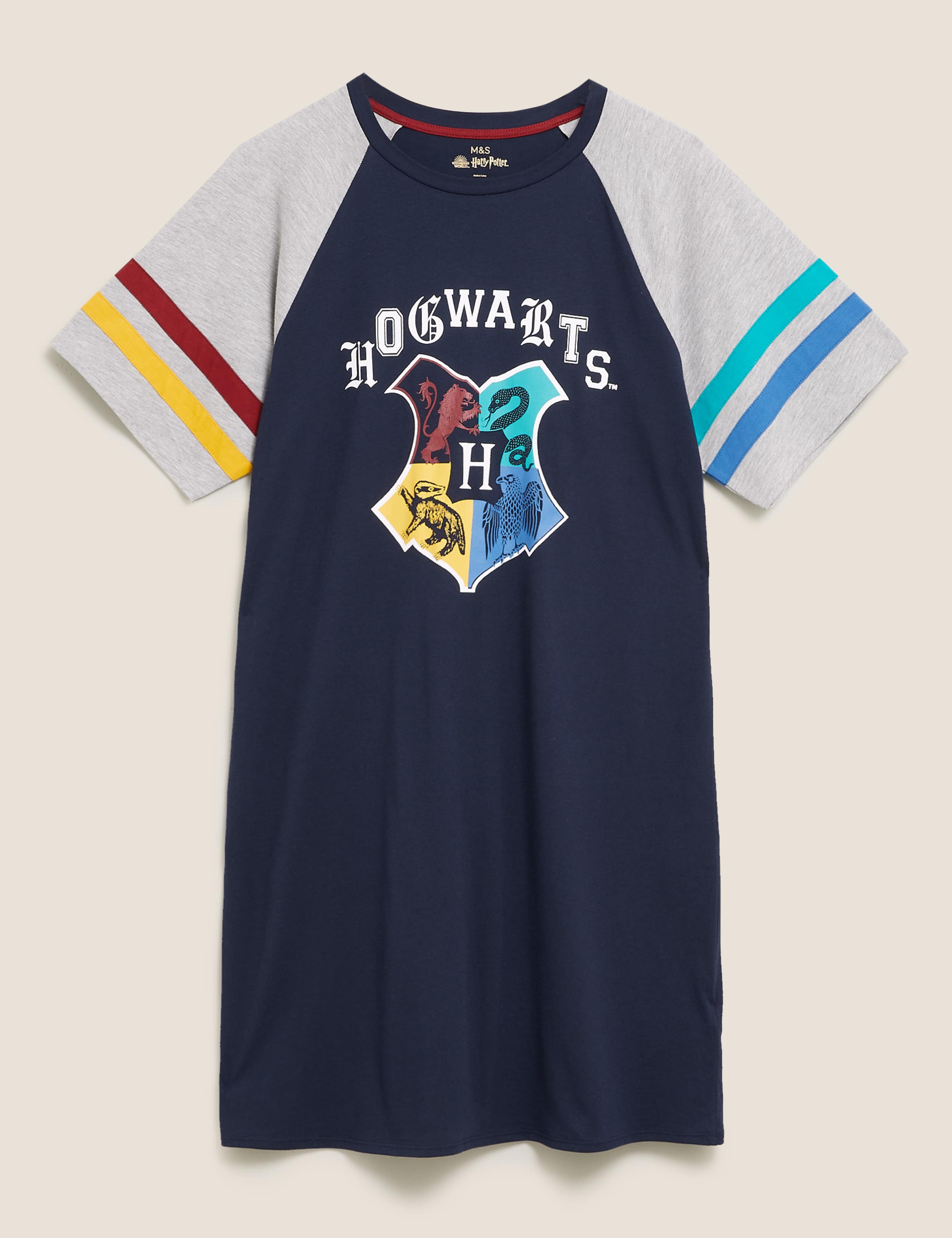 Harry Potter™ Hogwarts Print Nightdress (Adult) 2 of 5